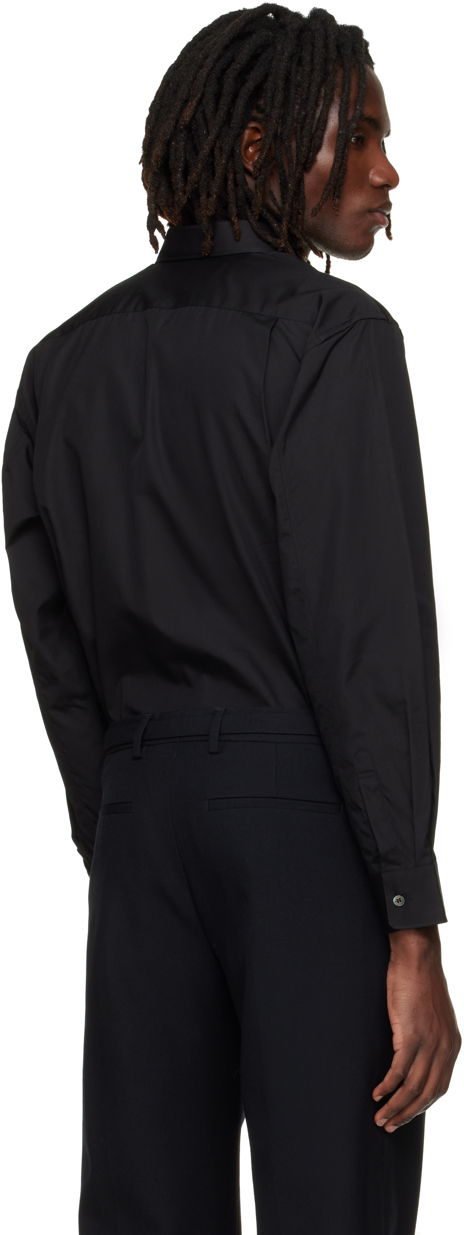 COMME des GARÇONS PLAY: Black Heart Emblem Shirt | SSENSE