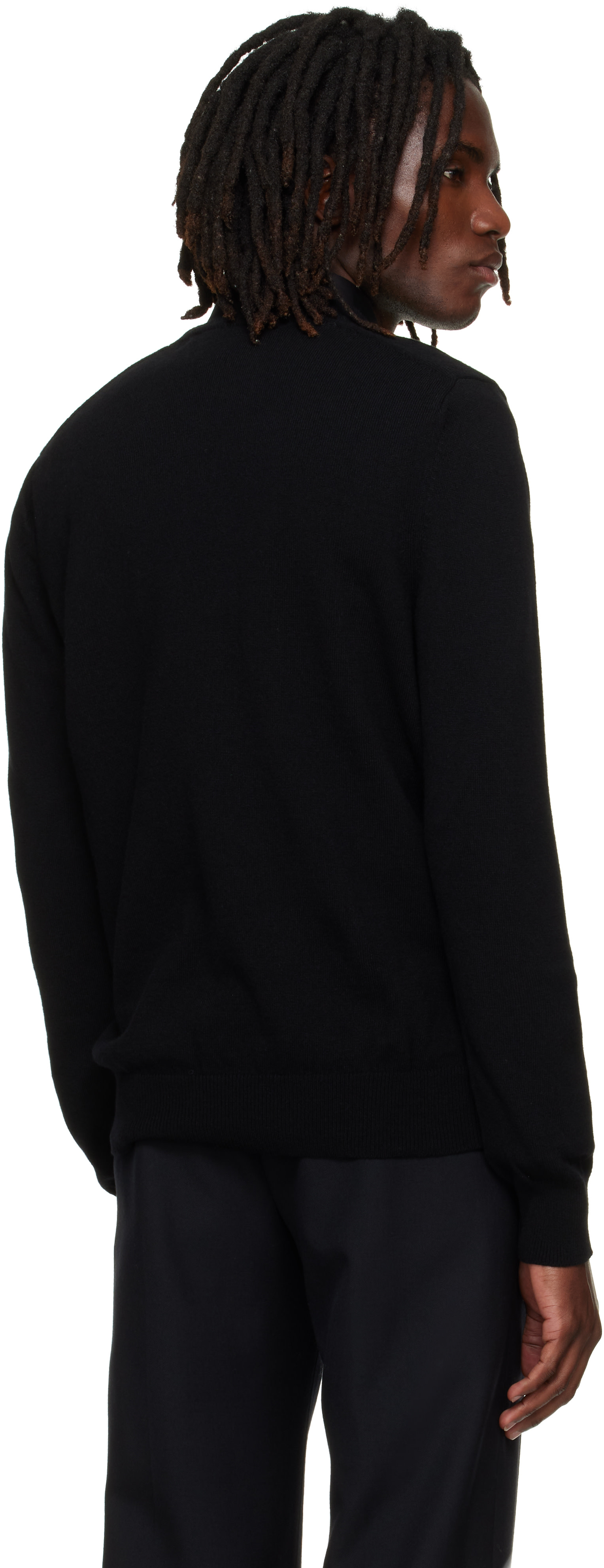 COMME des GARÇONS PLAY - Pull noir à logo de cœur