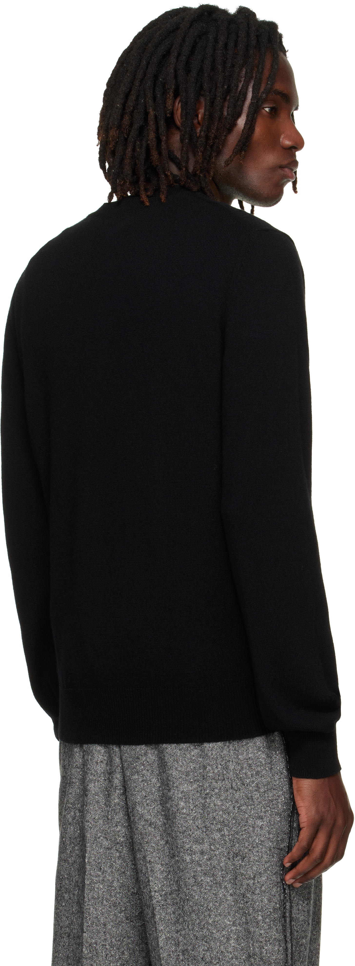 COMME des GARÇONS PLAY - Pull noir à logo de cœur