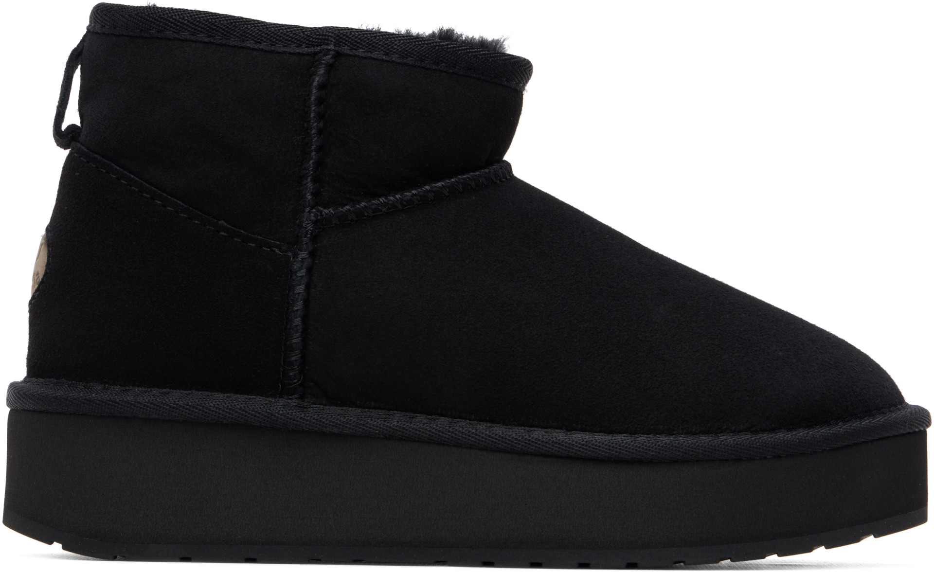 EMU Australia - 黑色 Stinger Micro Flatform 2.0 踝靴
