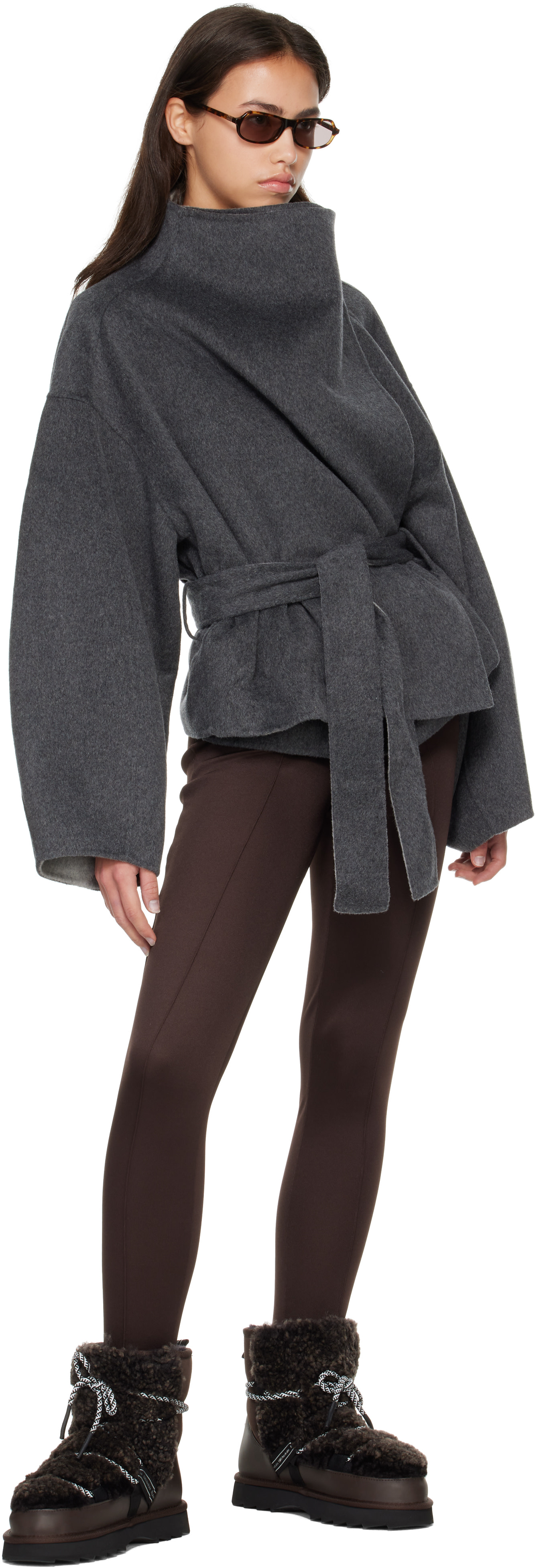 EMU Australia - Brown Blurred Teddy Boots