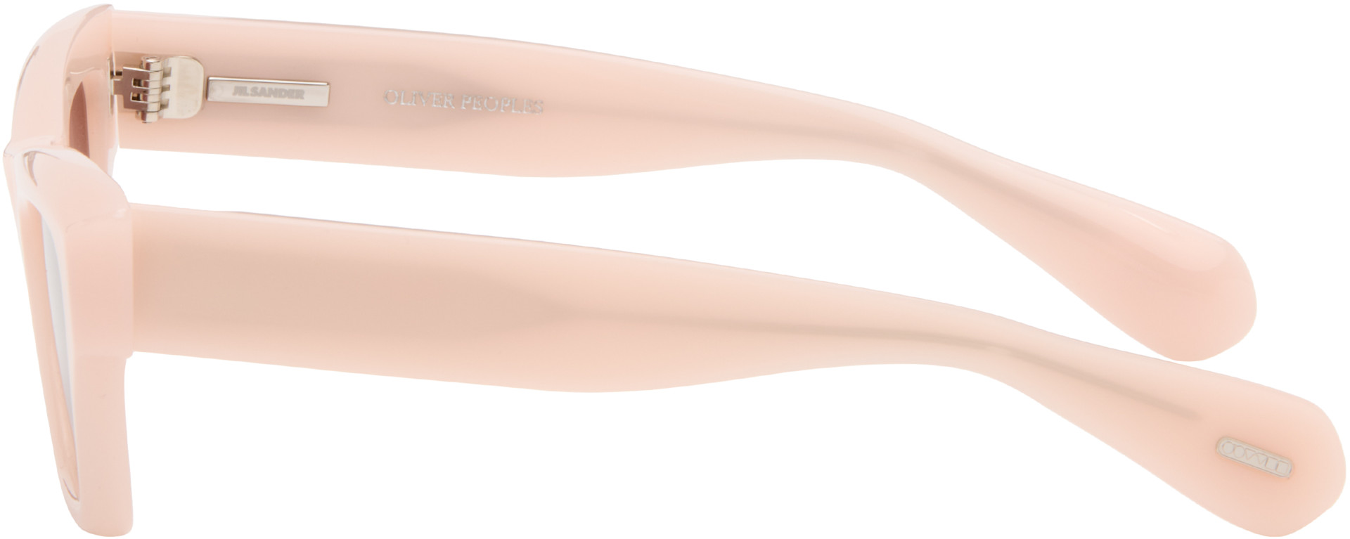 Jil Sander - Pink Oliver Peoples 'Edition 3' Cat Eye Sunglasses