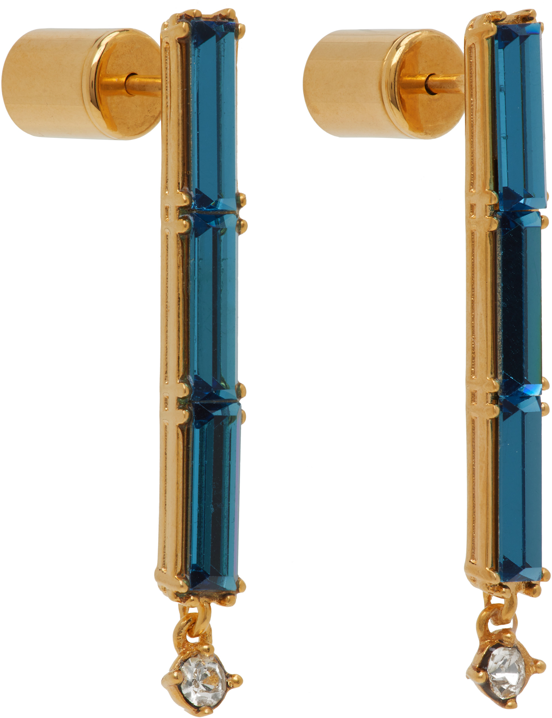 Jil Sander - Boucles d'oreilles pendantes