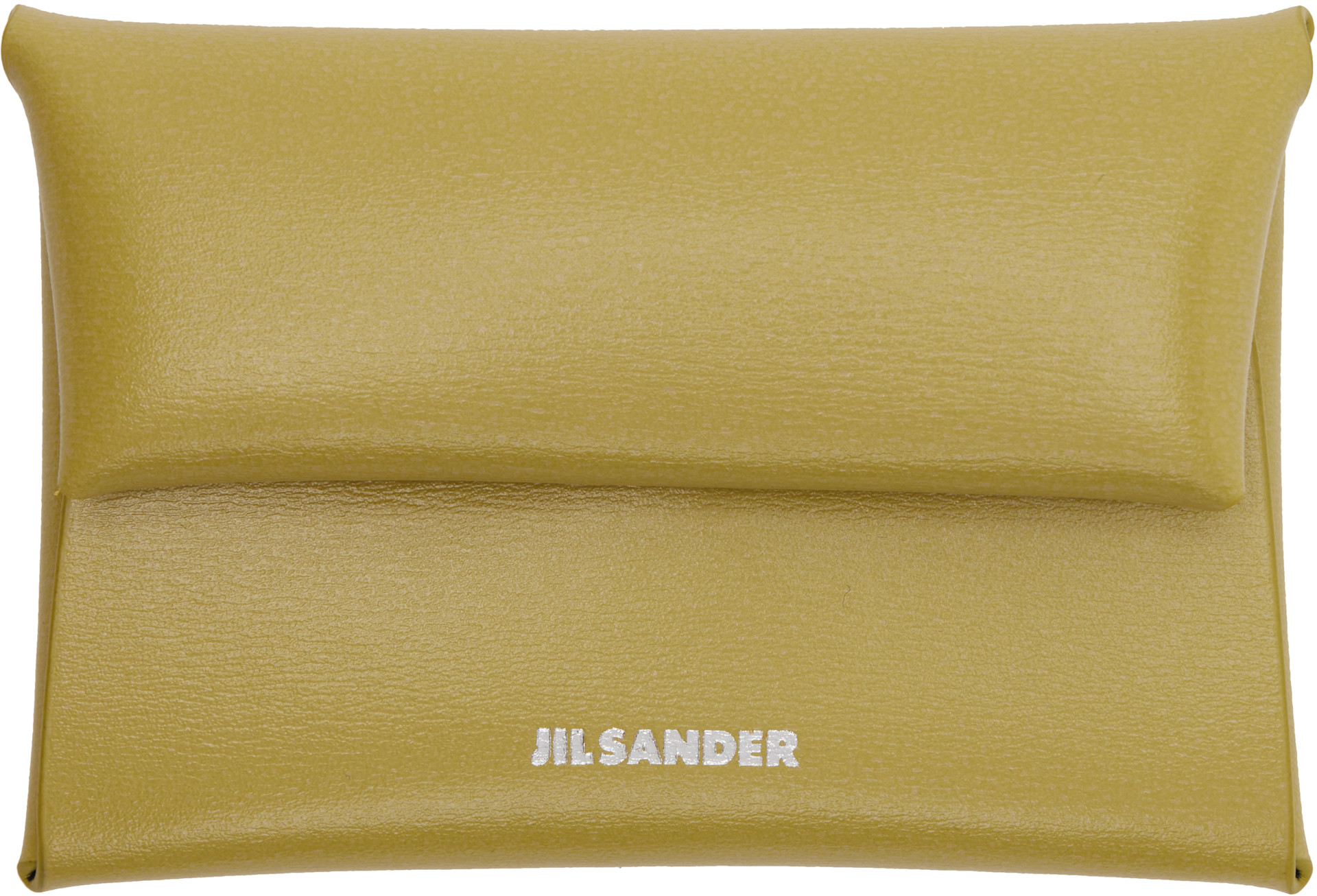 Jil Sander - Pochette à monnaie verte