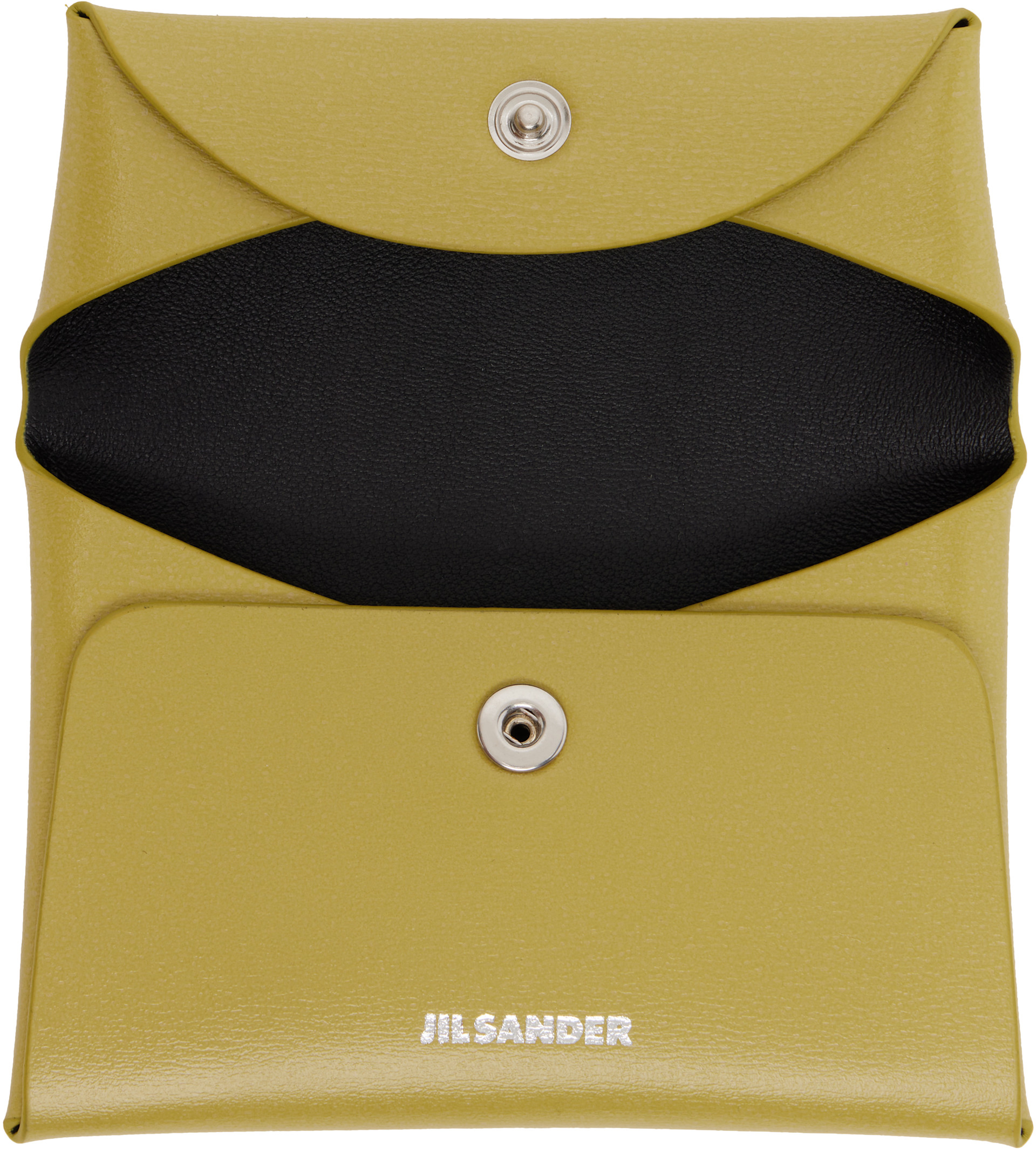 Jil Sander - Pochette à monnaie verte