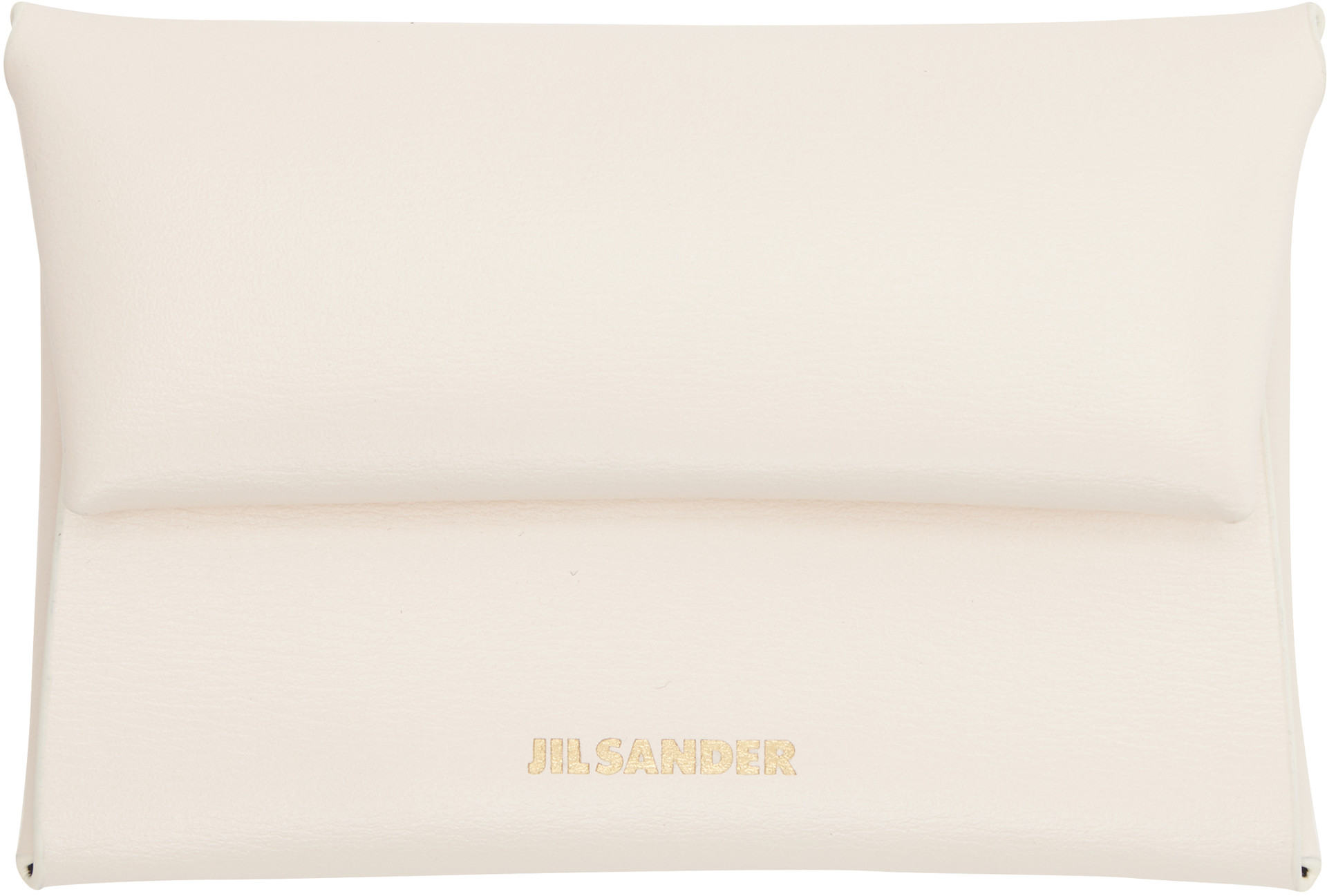 Jil Sander - Pochette à monnaie blanc cassé