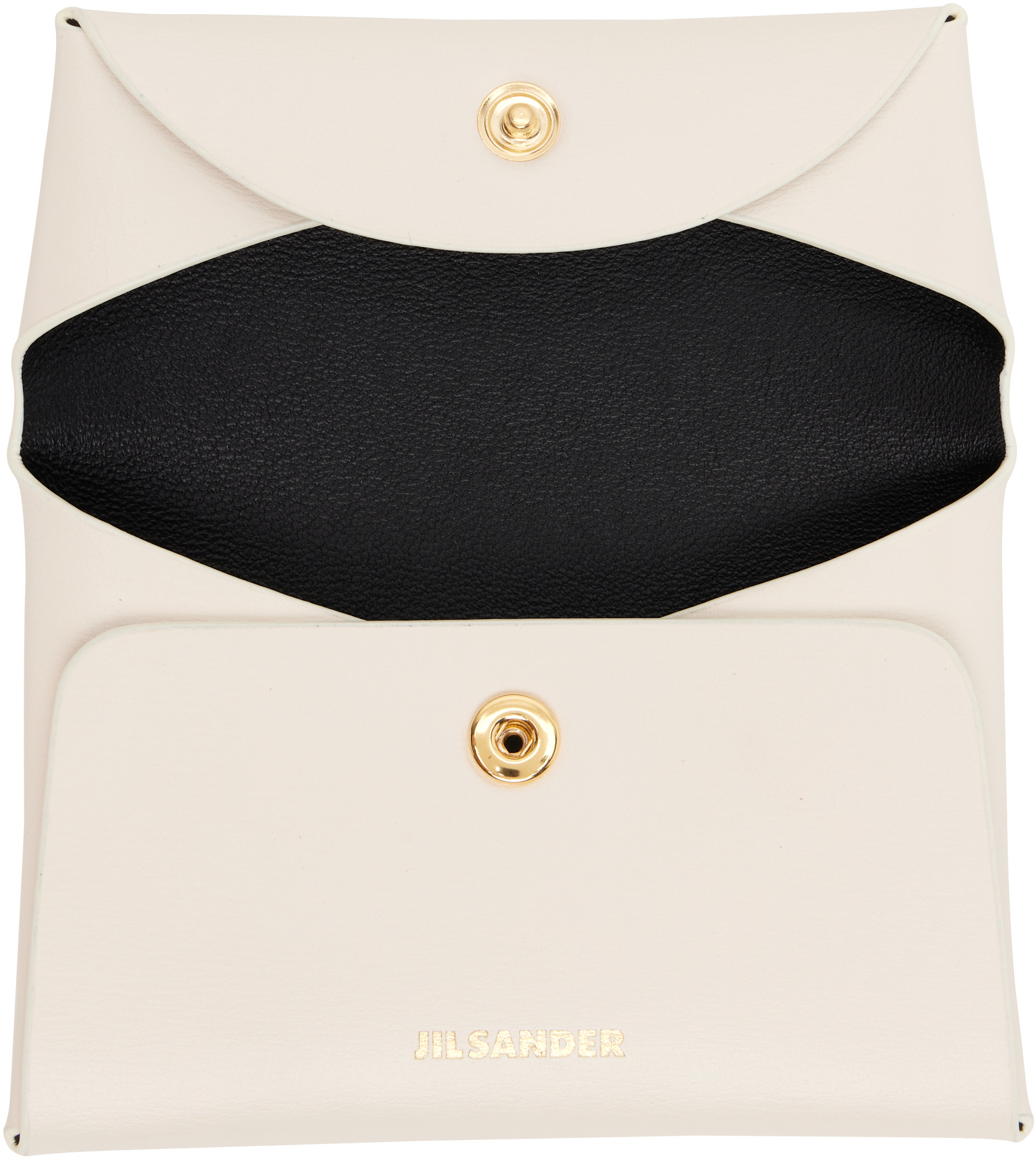 Jil Sander - Pochette à monnaie blanc cassé