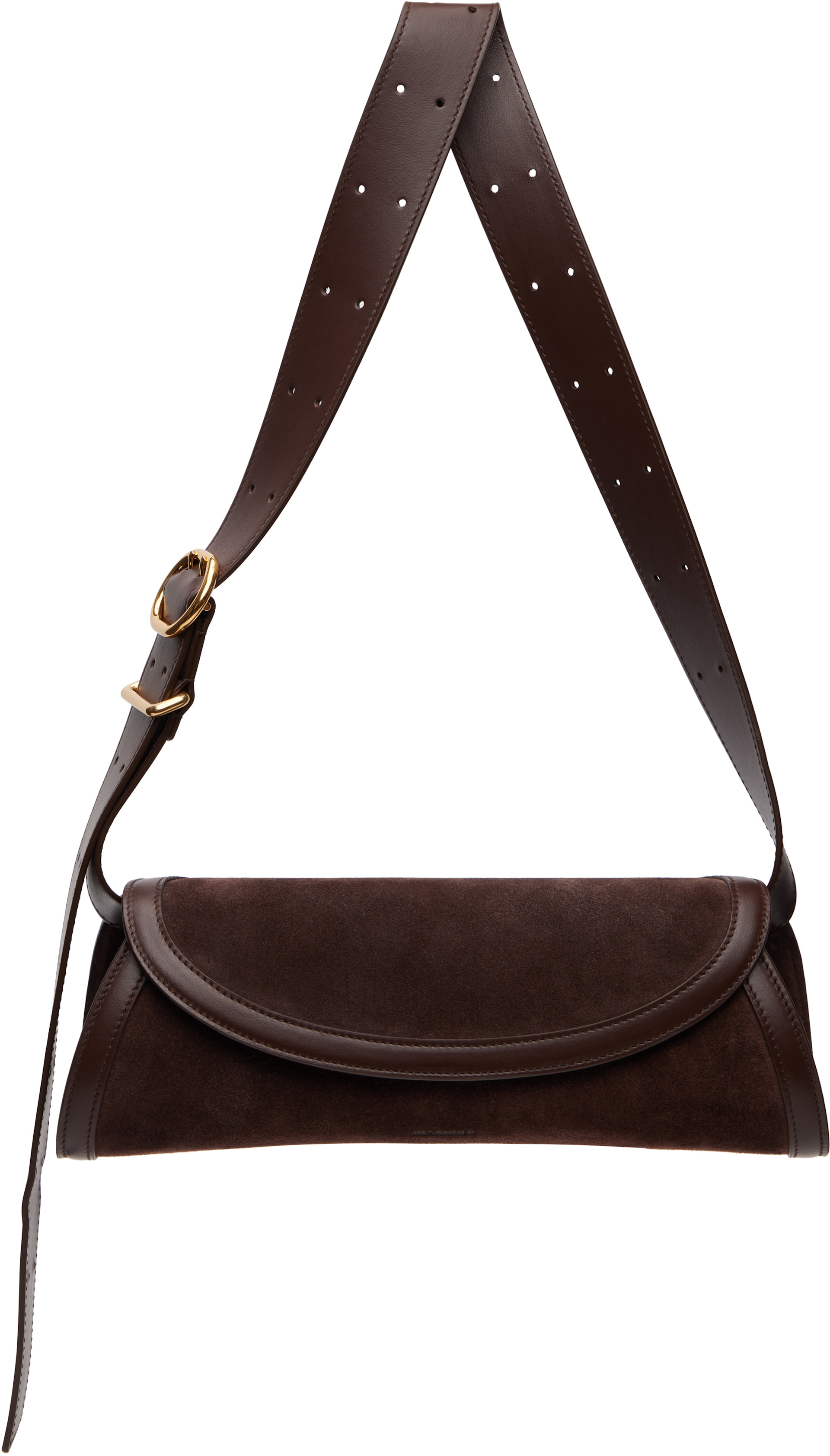 Jil Sander - Petit sac Cannolo brun