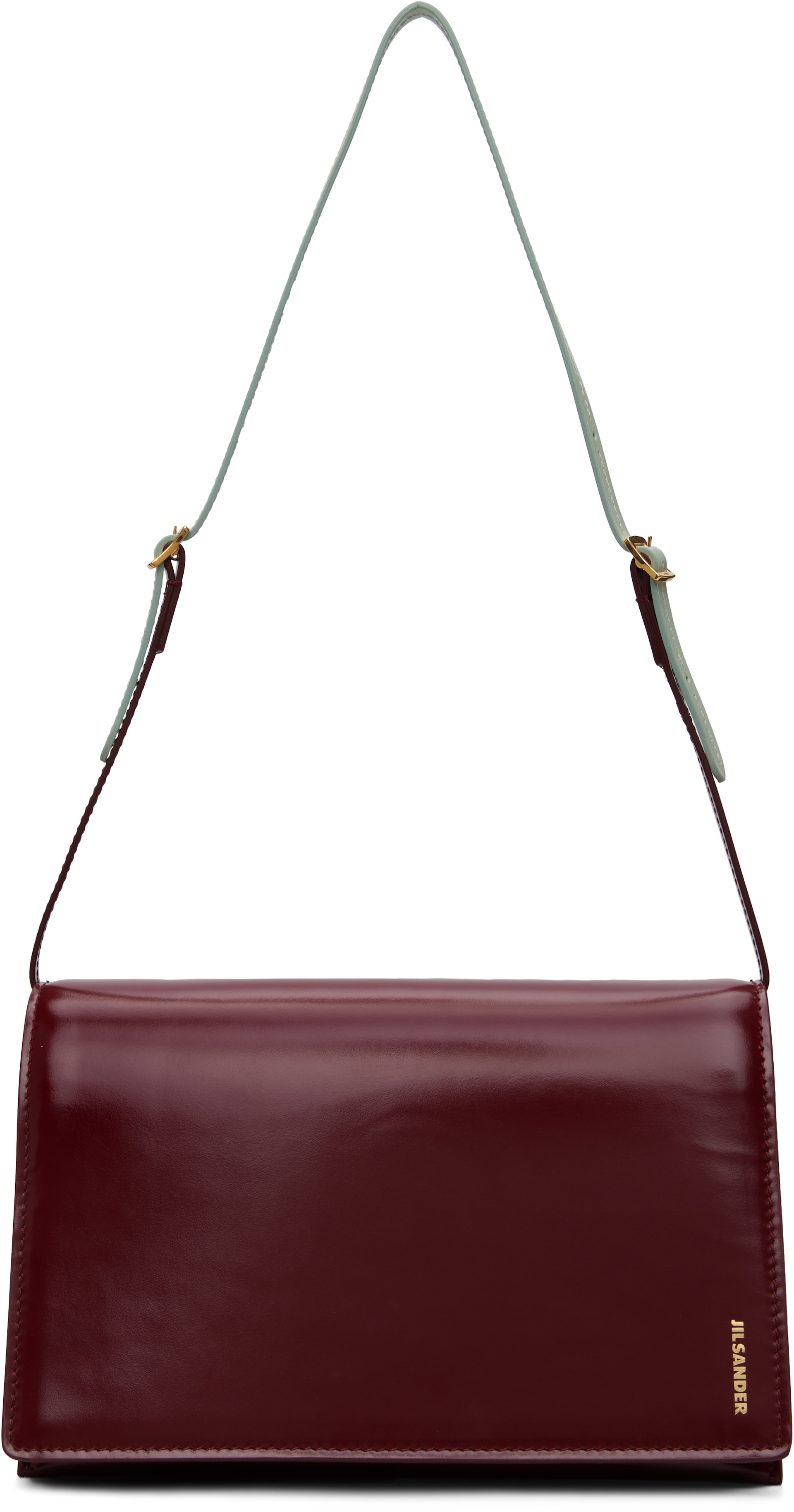 Jil Sander - Petit sac File bourgogne
