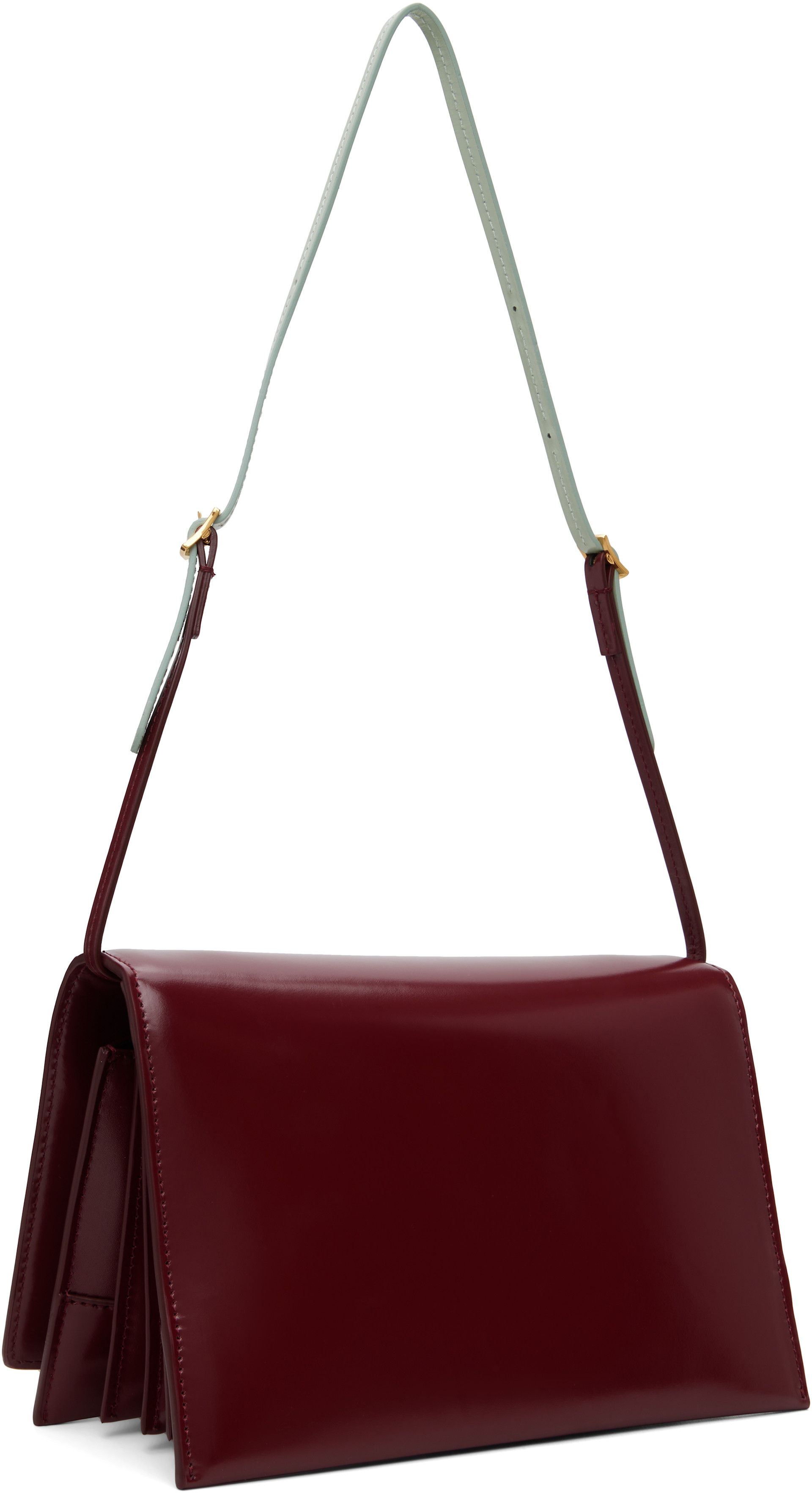 Jil Sander - Petit sac File bourgogne