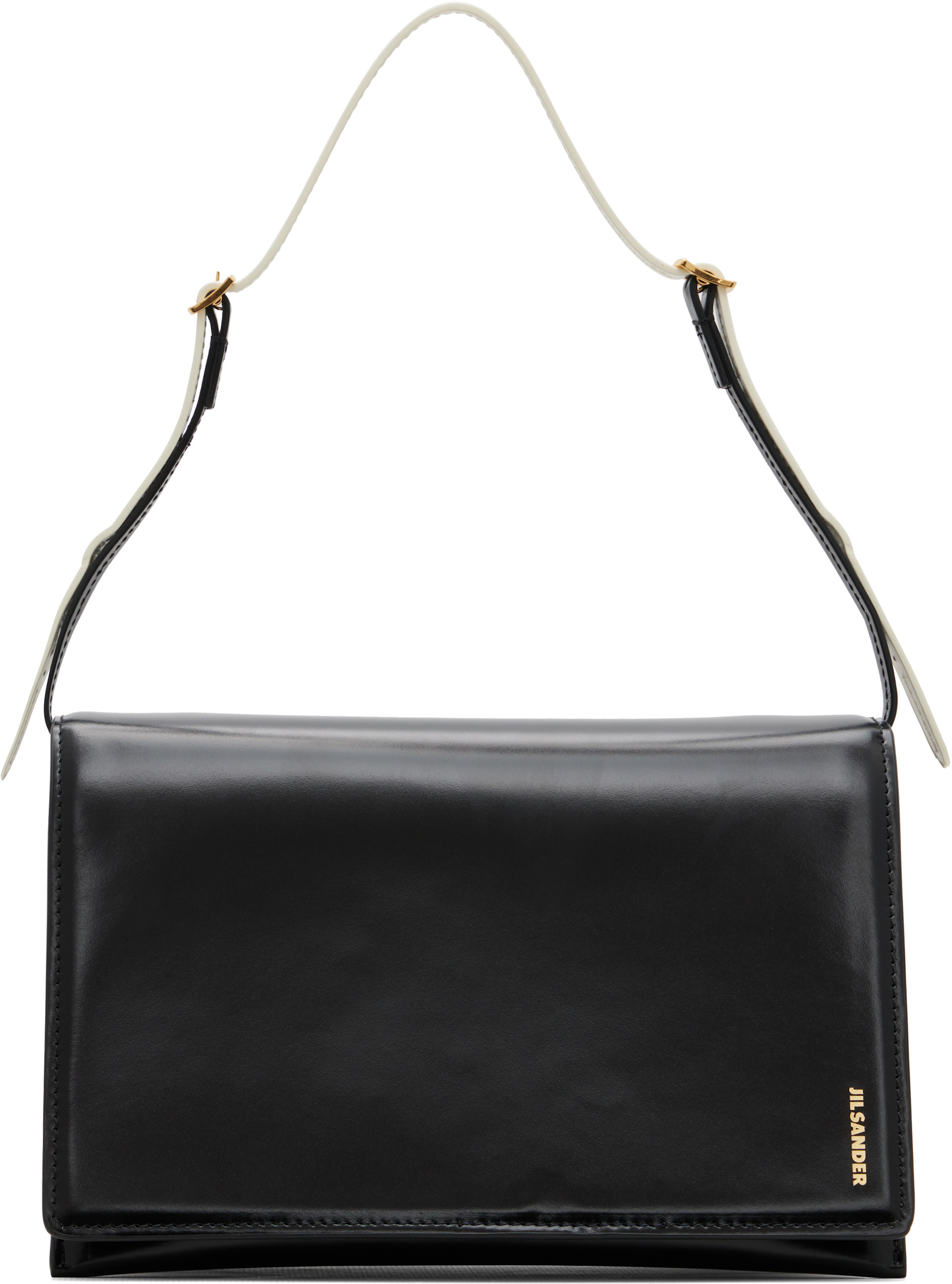 Jil Sander - Petit sac File noir