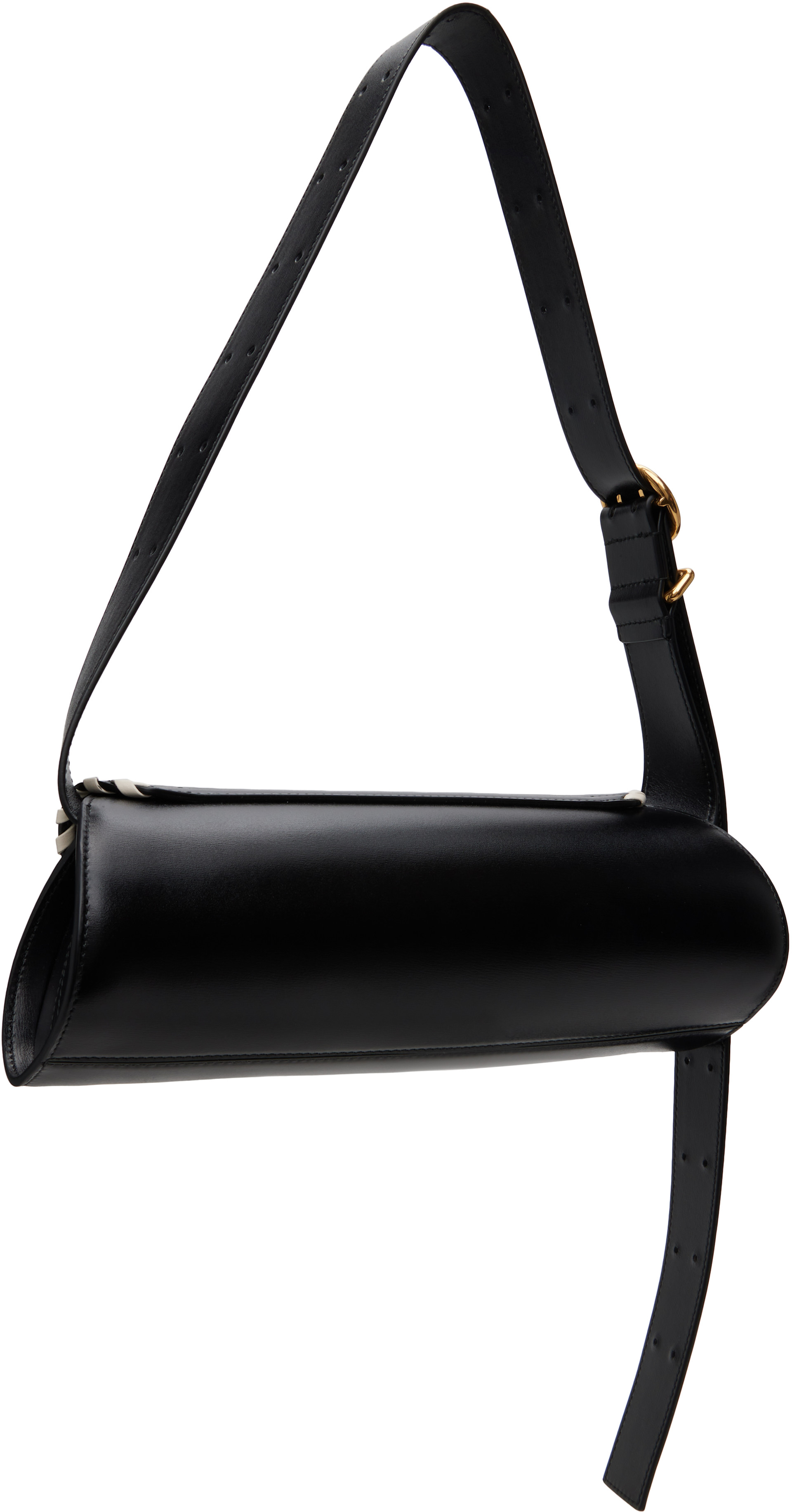 Jil Sander: Black Cannolo Small Bag | SSENSE