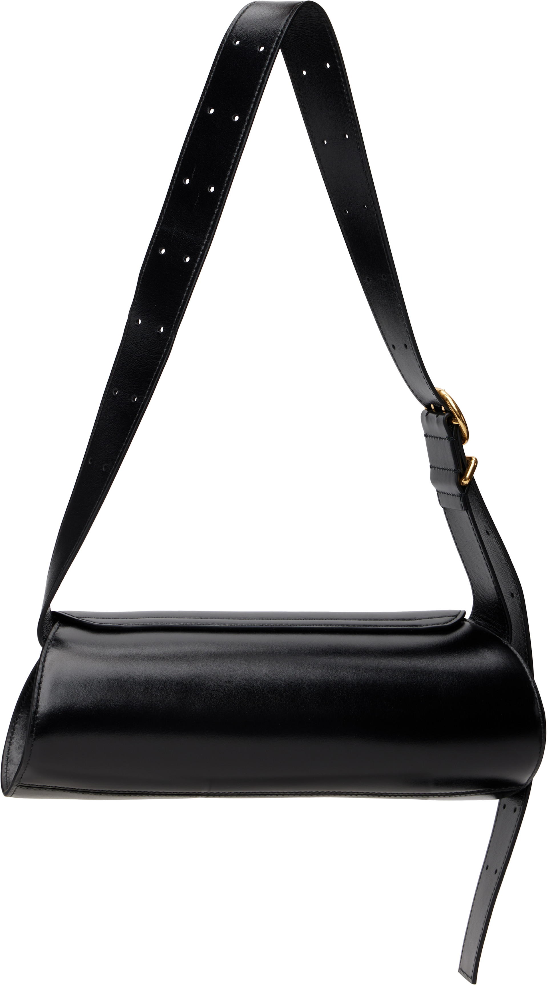 Jil Sander: Black Cannolo Small Bag | SSENSE