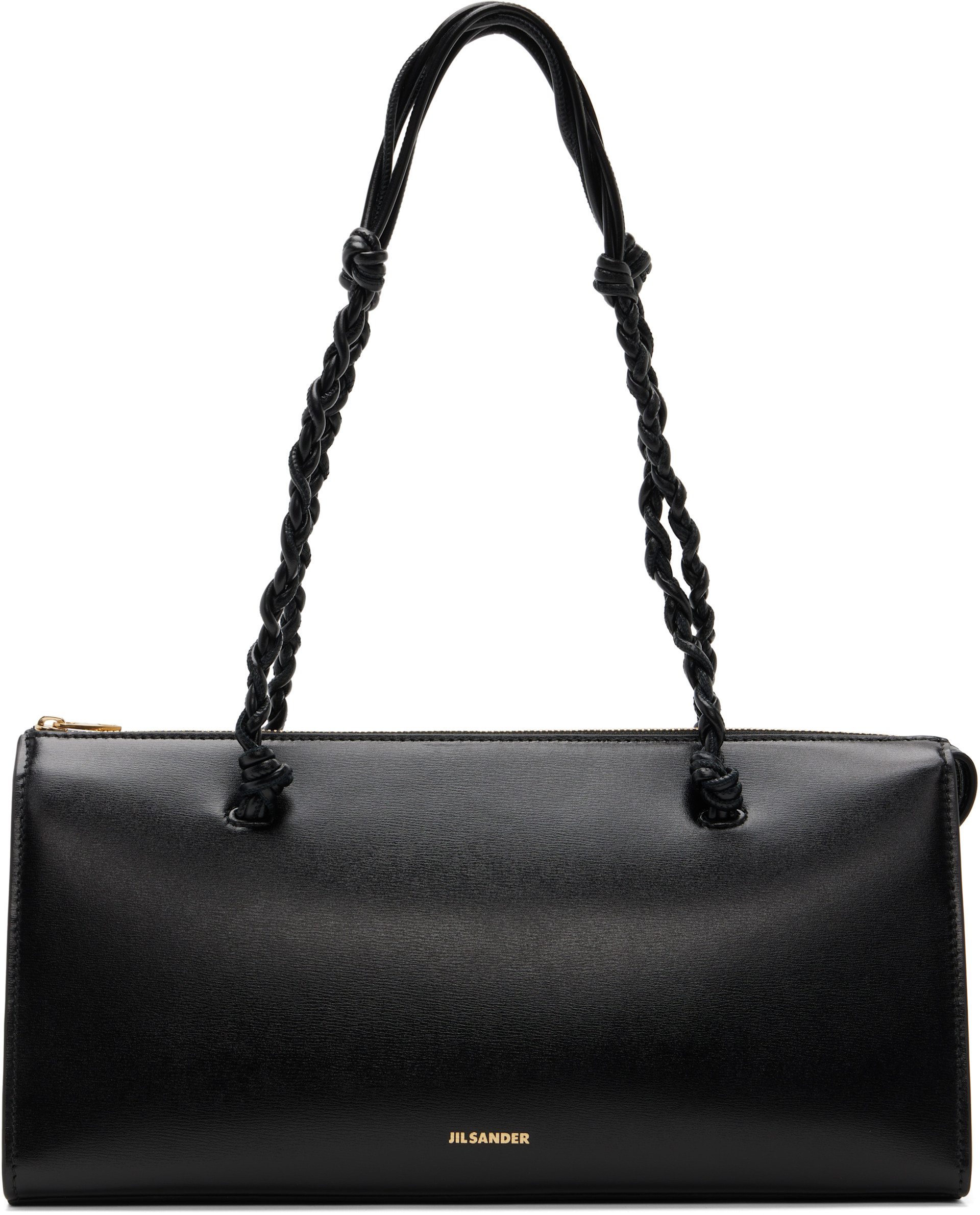 Jil Sander: Black Tangle Tent Bag | SSENSE