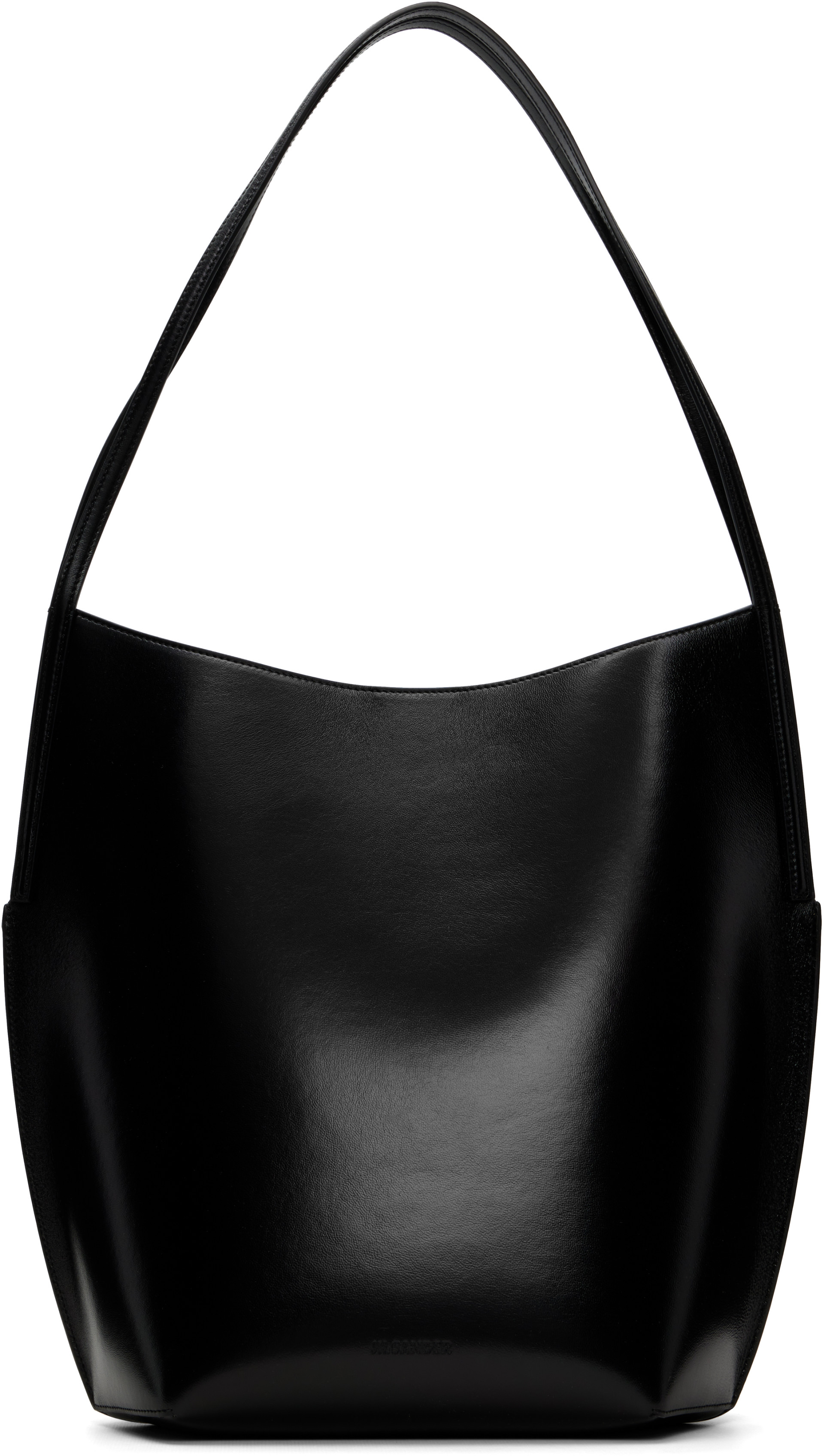 Jil Sander - Cabas Kante noir