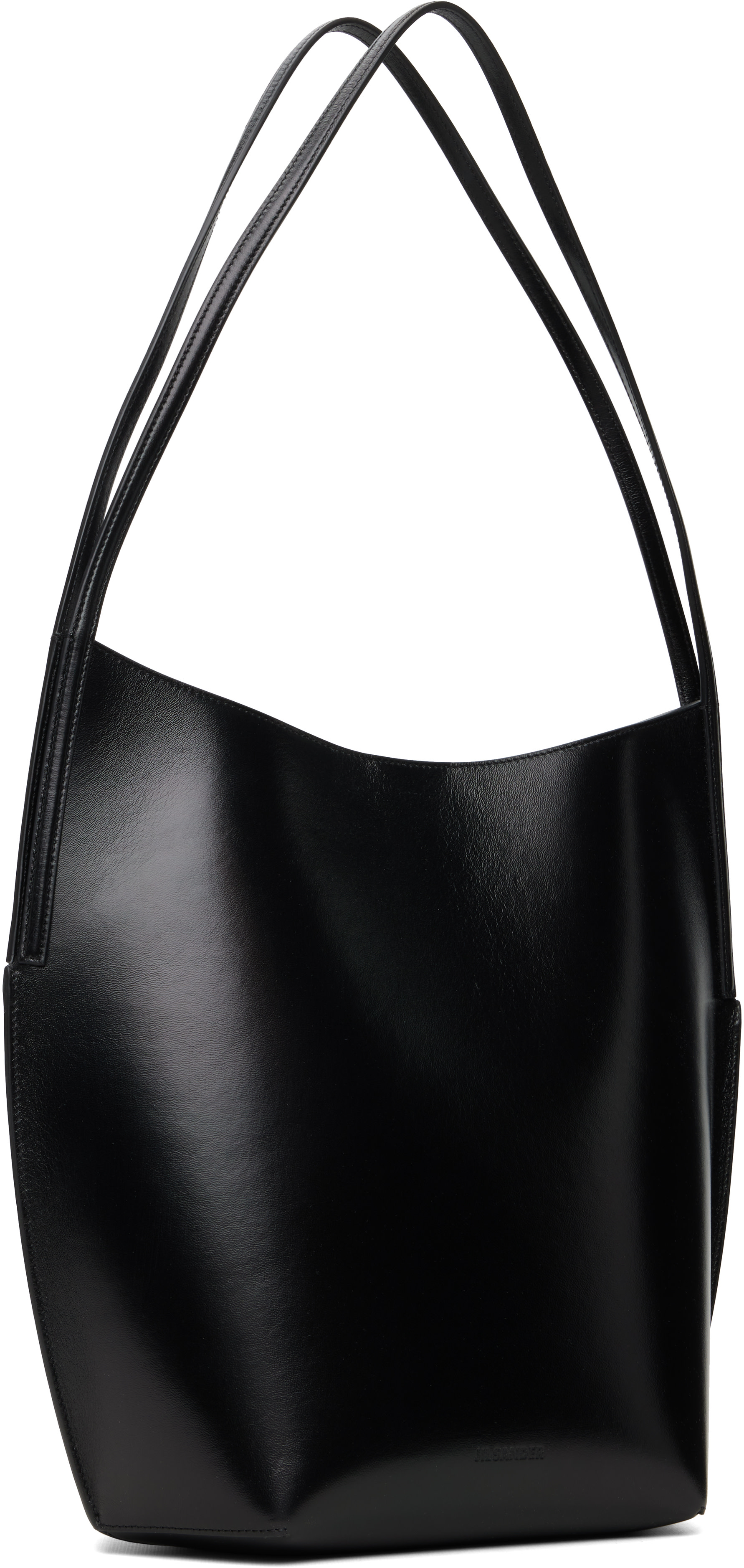 Jil Sander - Cabas Kante noir