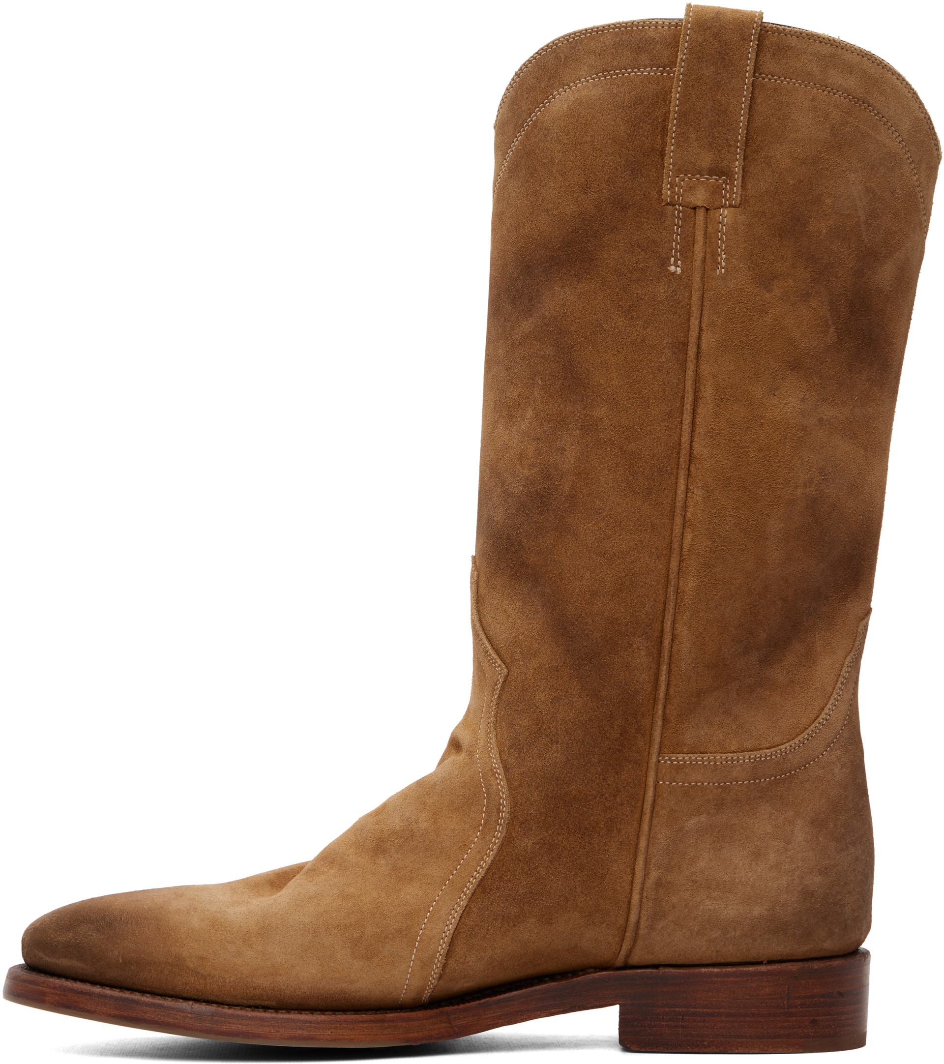 Jil Sander - Tan Suede Boots