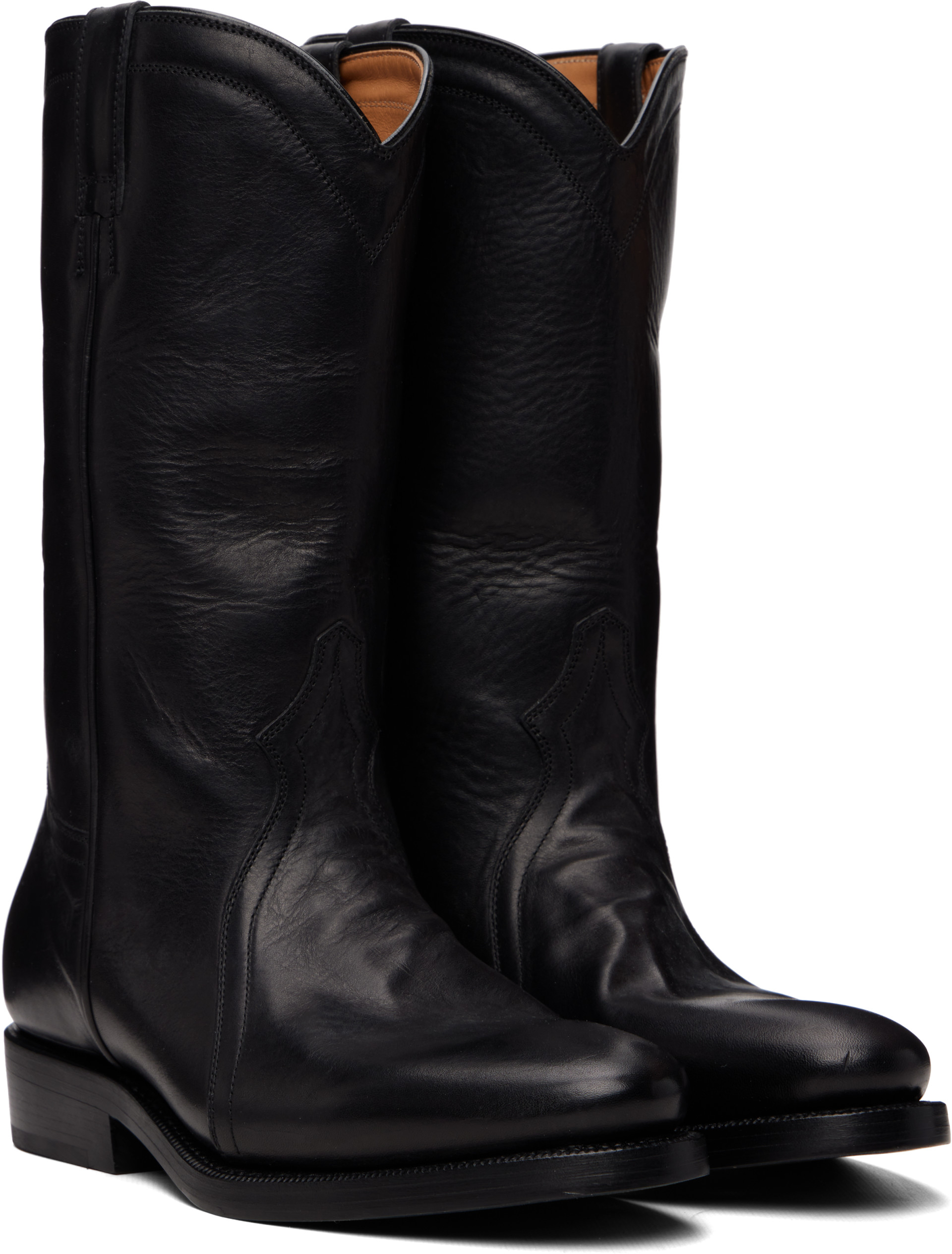 Jil Sander - Black Leather Boots