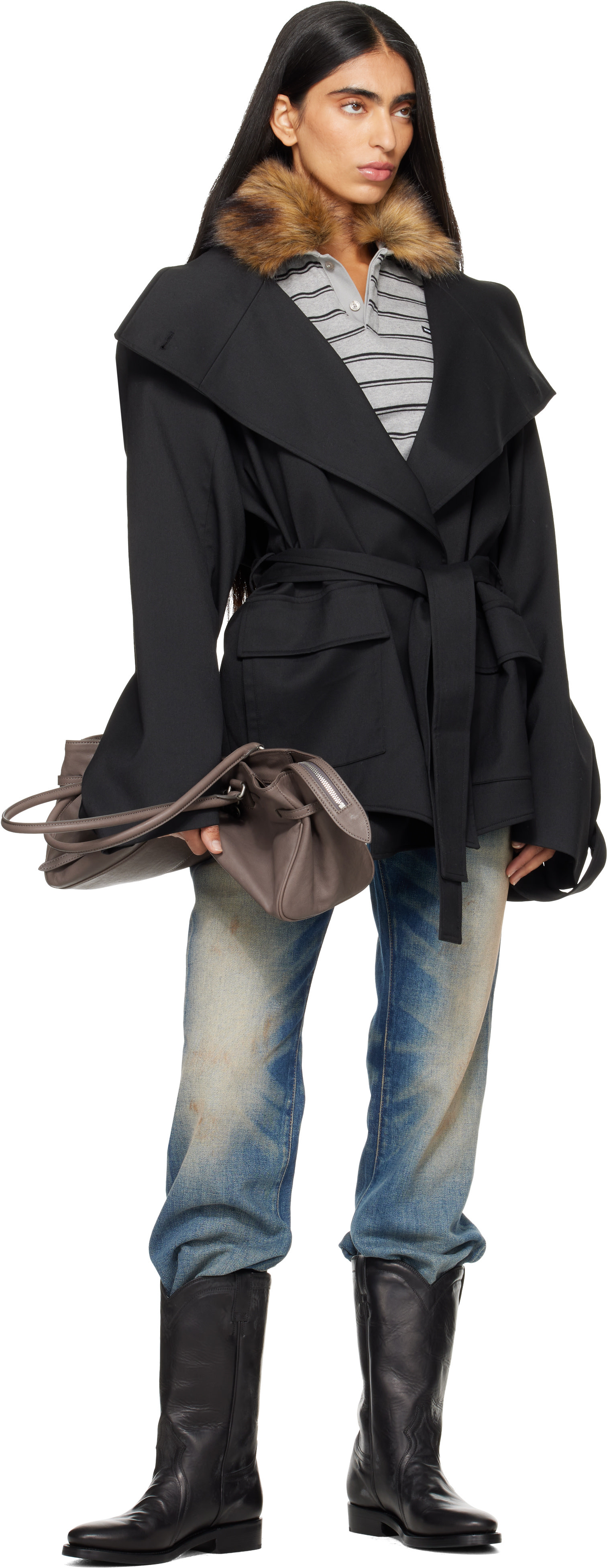 Jil Sander - Black Leather Boots