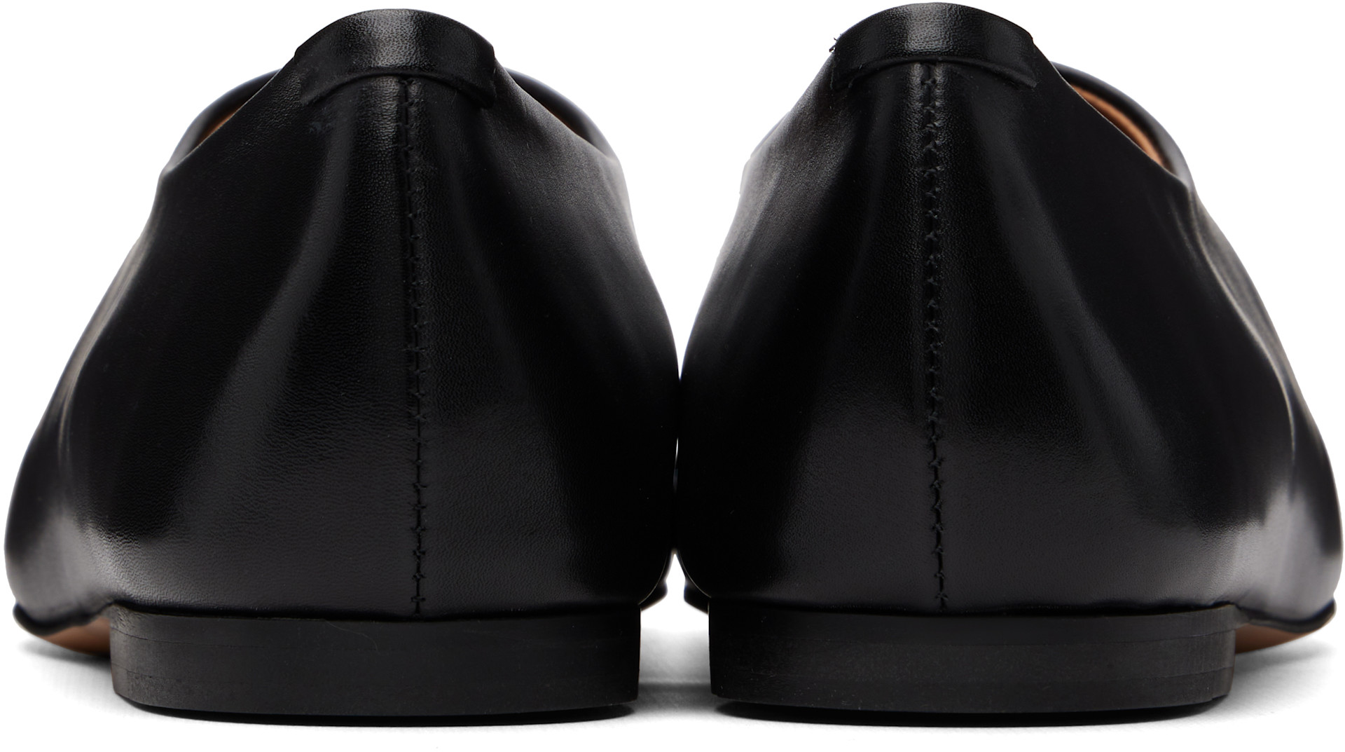 Jil Sander - Ballerines Prince noires