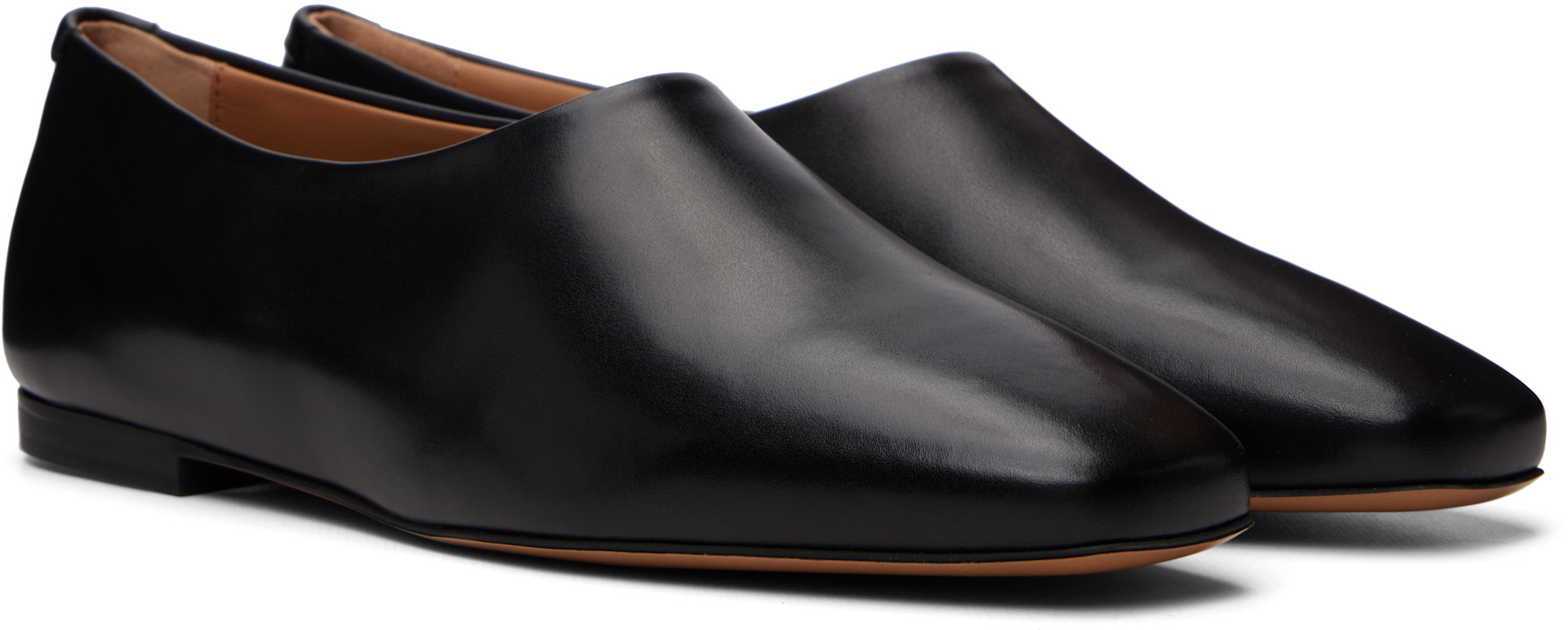Jil Sander - Ballerines Prince noires