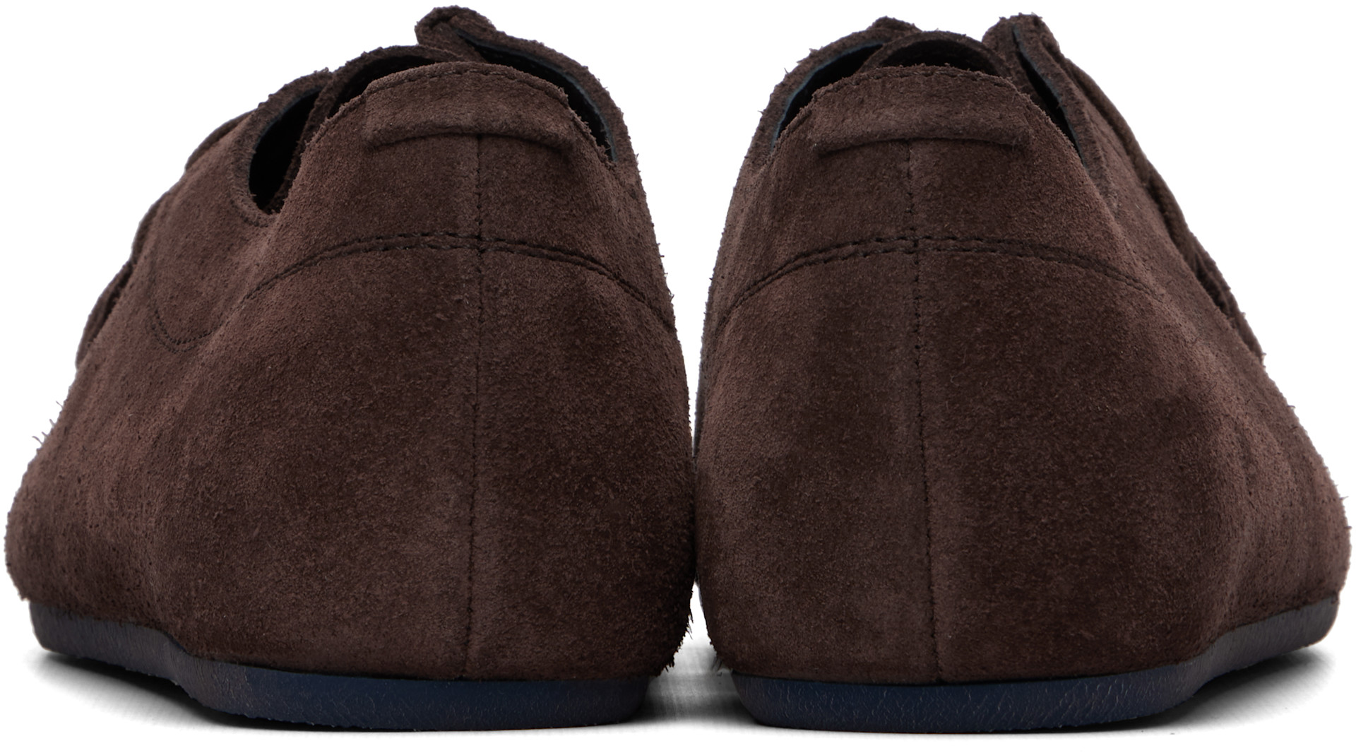 Jil Sander - Derbys Hood bruns à laçage