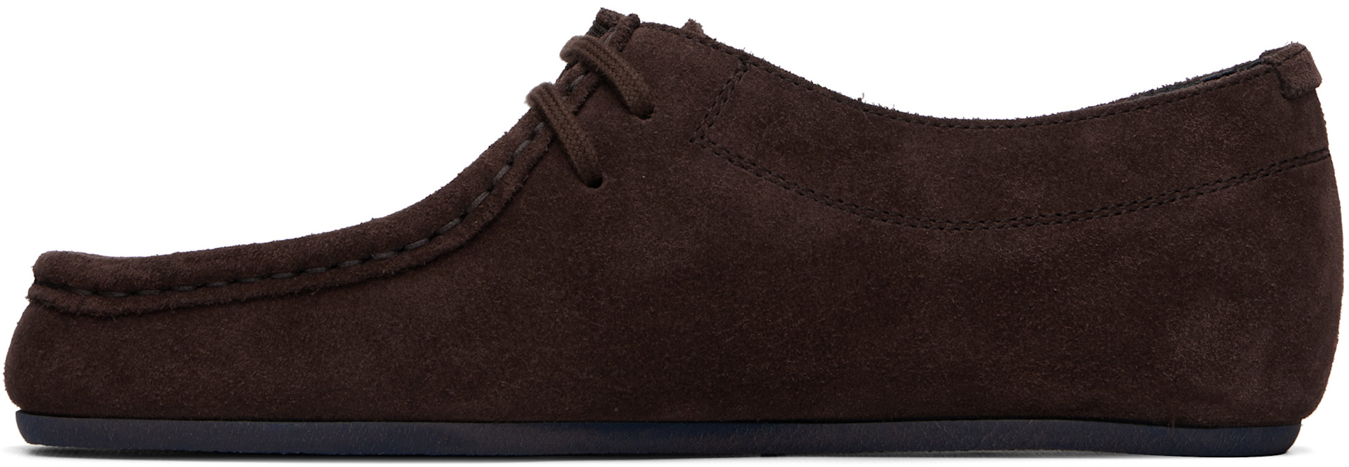 Jil Sander - Derbys Hood bruns à laçage