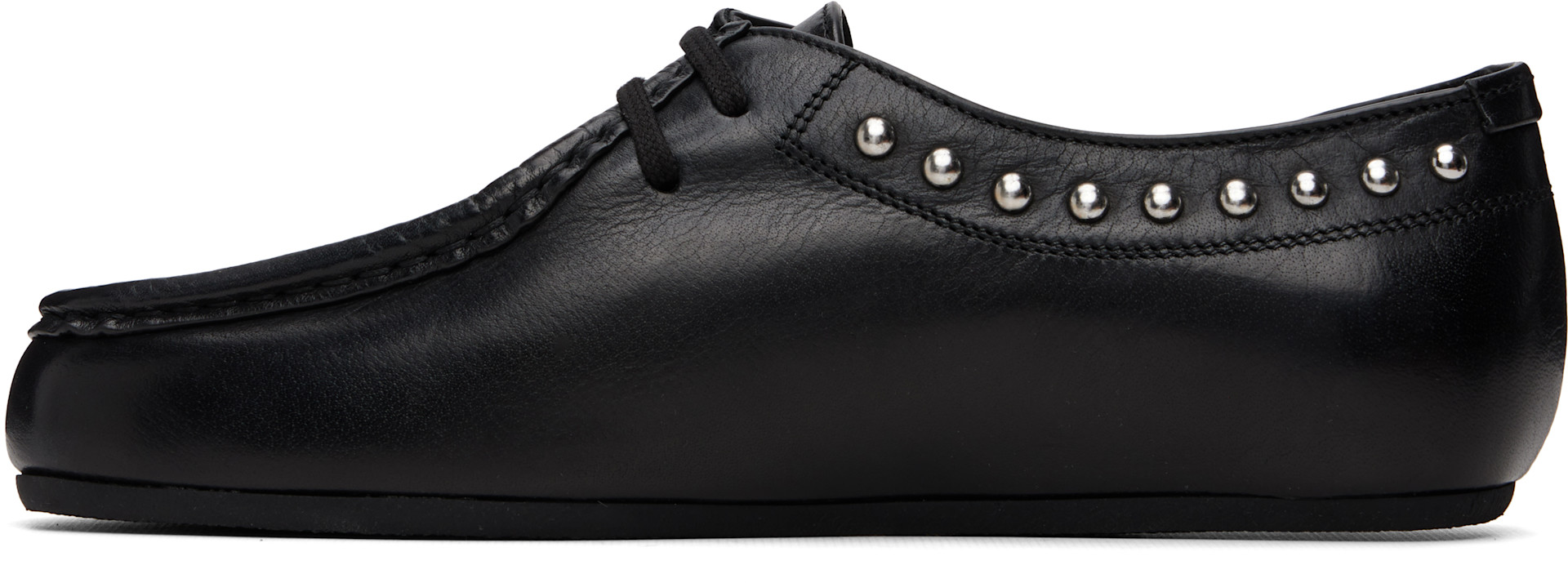 Jil Sander - Derbys noirs à laçage