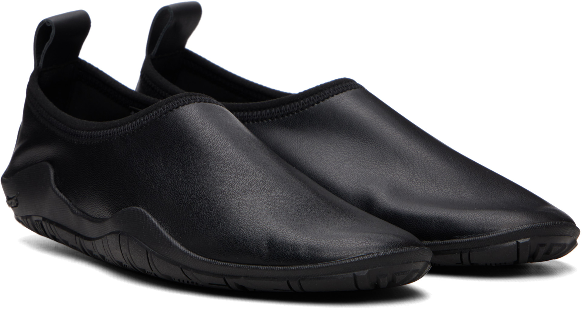 Jil Sander - Baskets à enfiler Elbe noires