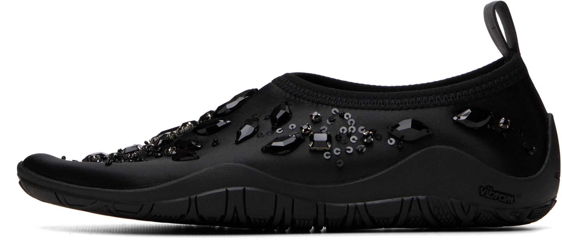 Jil Sander - Baskets à enfiler Elbe noires