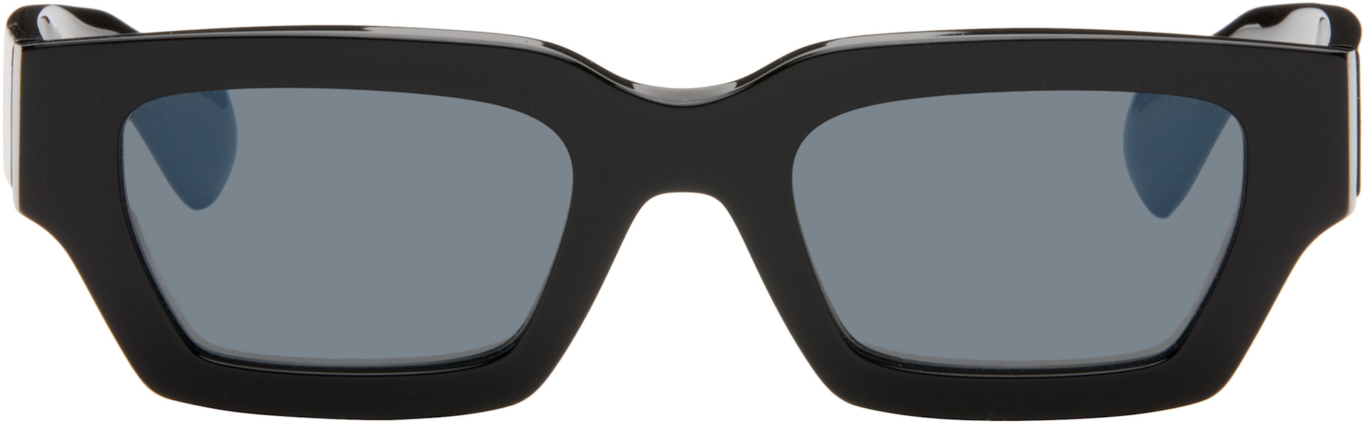 Jil Sander: ブラック Oliver Peoples 'Edition 3' キャットアイ