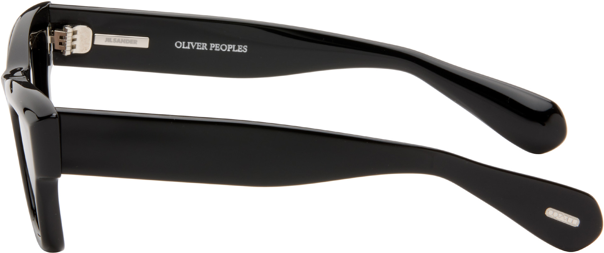 Jil Sander - Black Oliver Peoples 'Edition 3' Cat Eye Sunglasses