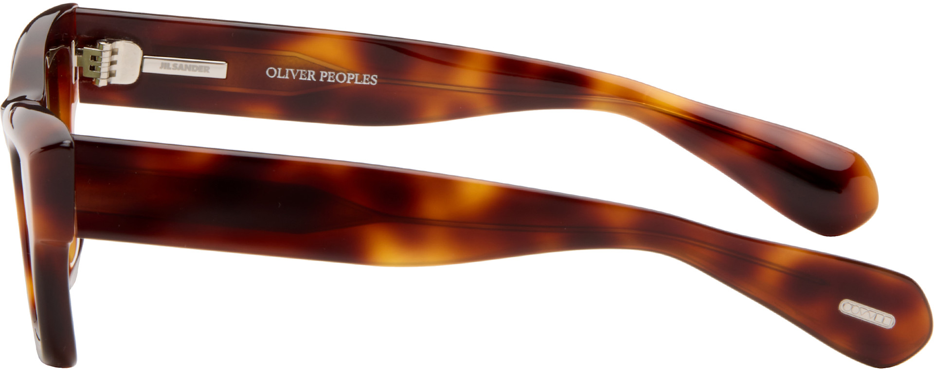Jil Sander - Brown Oliver Peoples 'Edition 3' Cat Eye Sunglasses