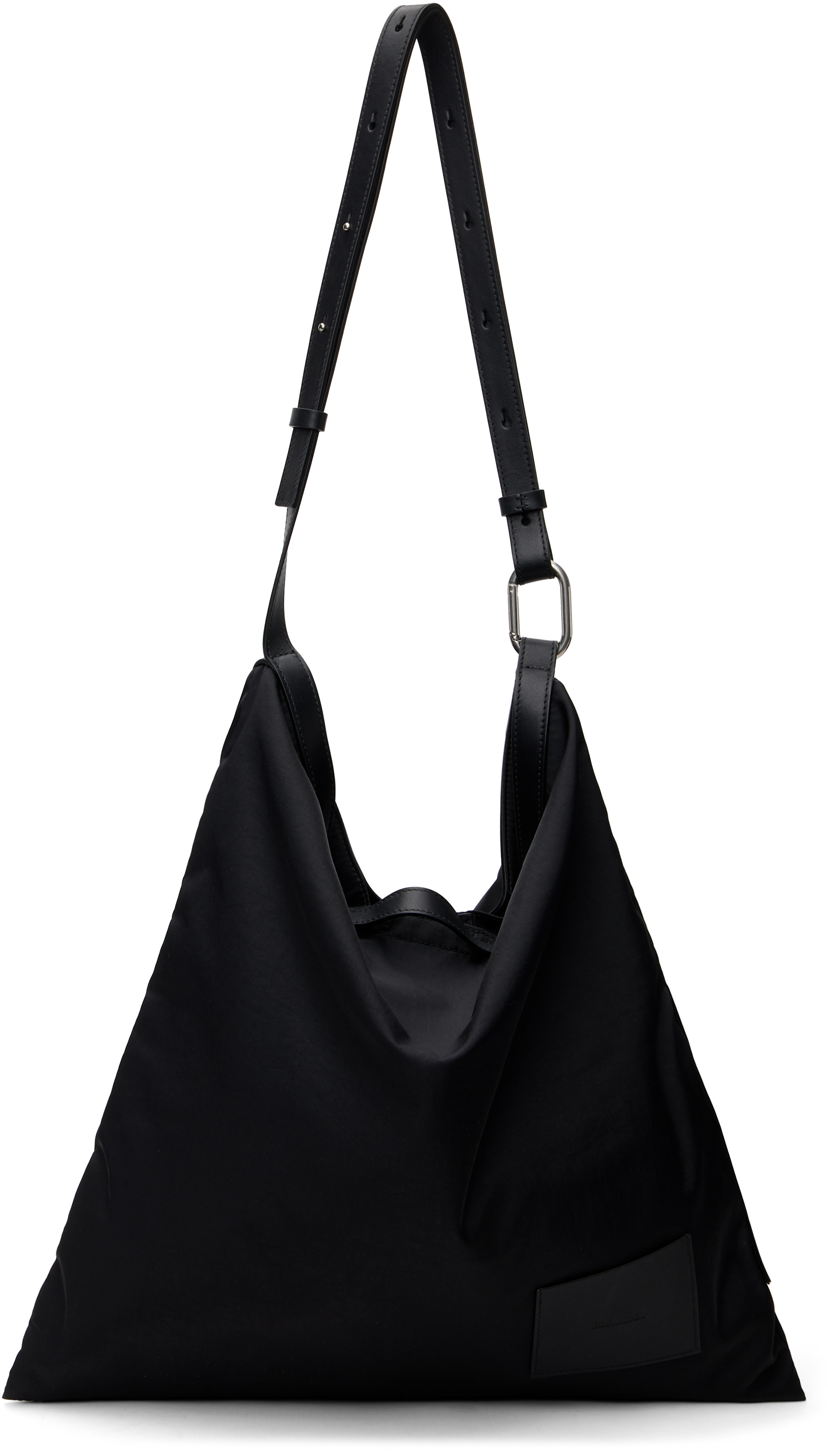 Jil Sander - ブラック Soft Rolled バッグ