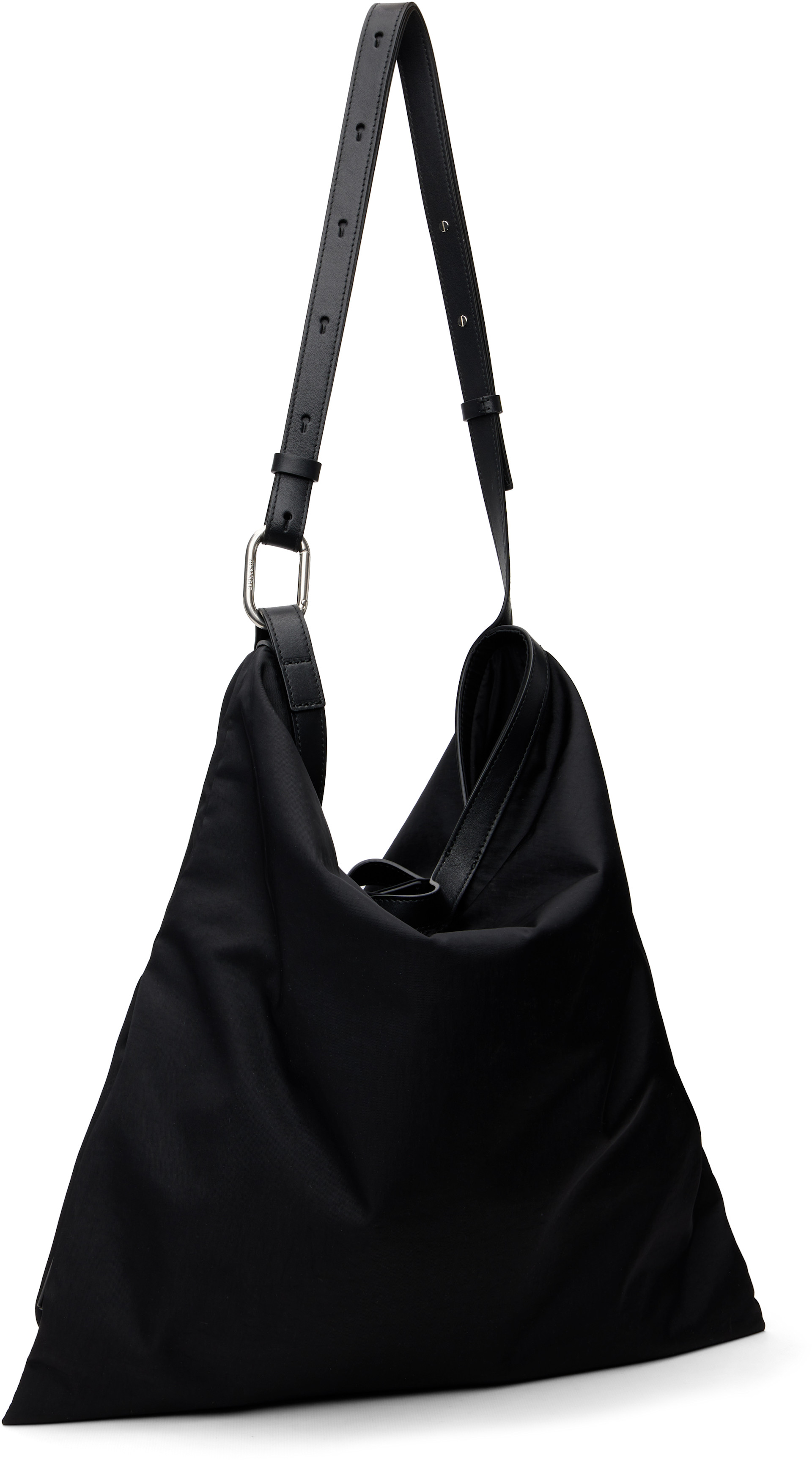 Jil Sander - ブラック Soft Rolled バッグ
