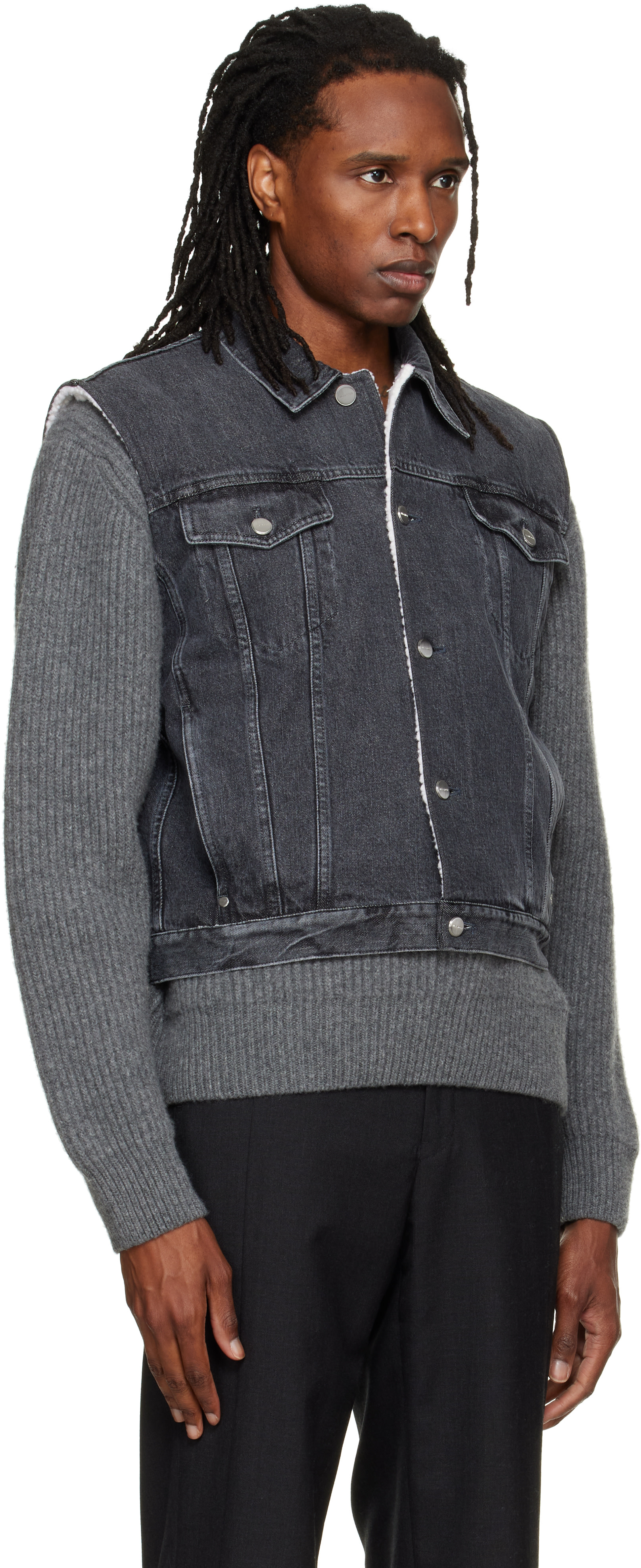 Jil Sander - Gray Lightweight Denim Vest