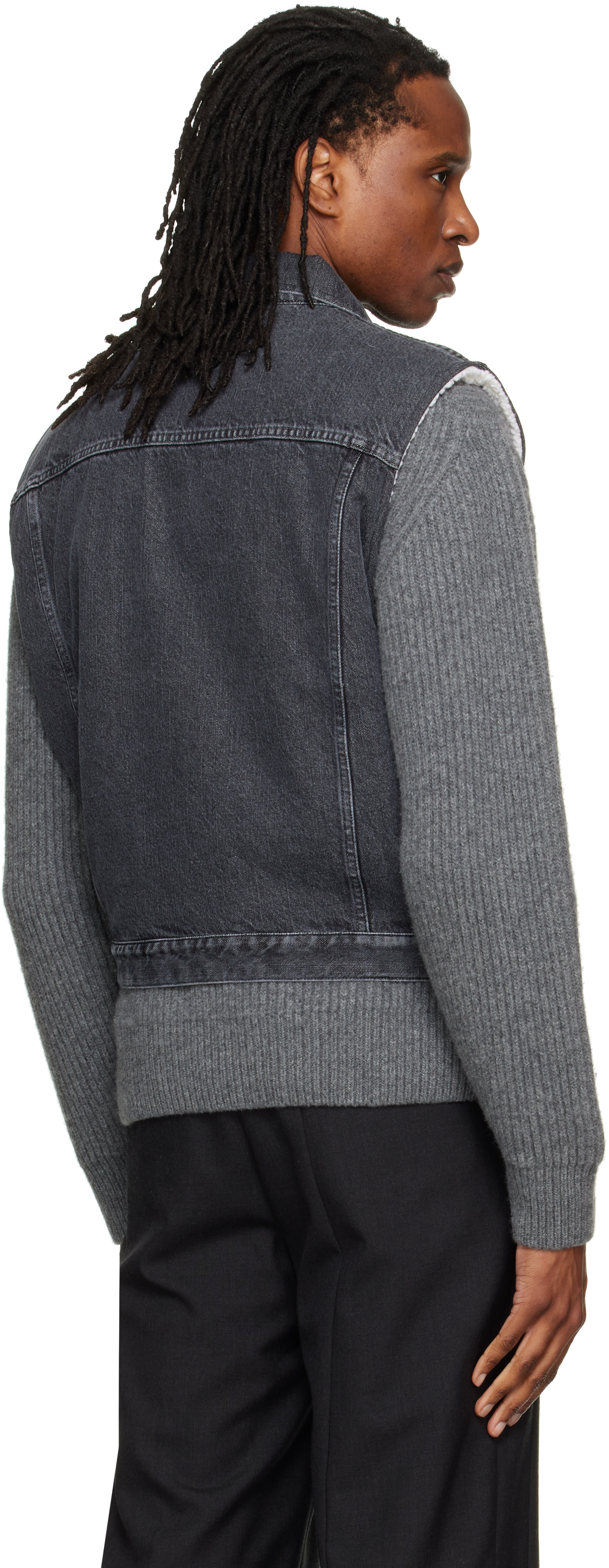 Jil Sander - Gray Lightweight Denim Vest