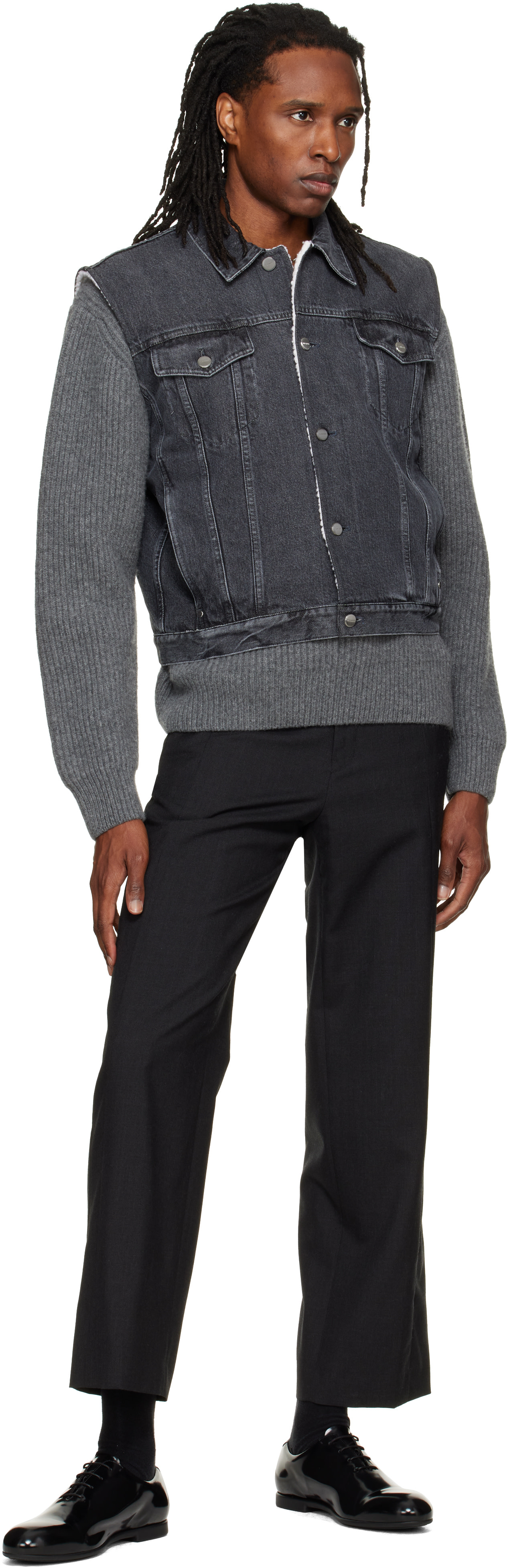 Jil Sander - Gray Lightweight Denim Vest