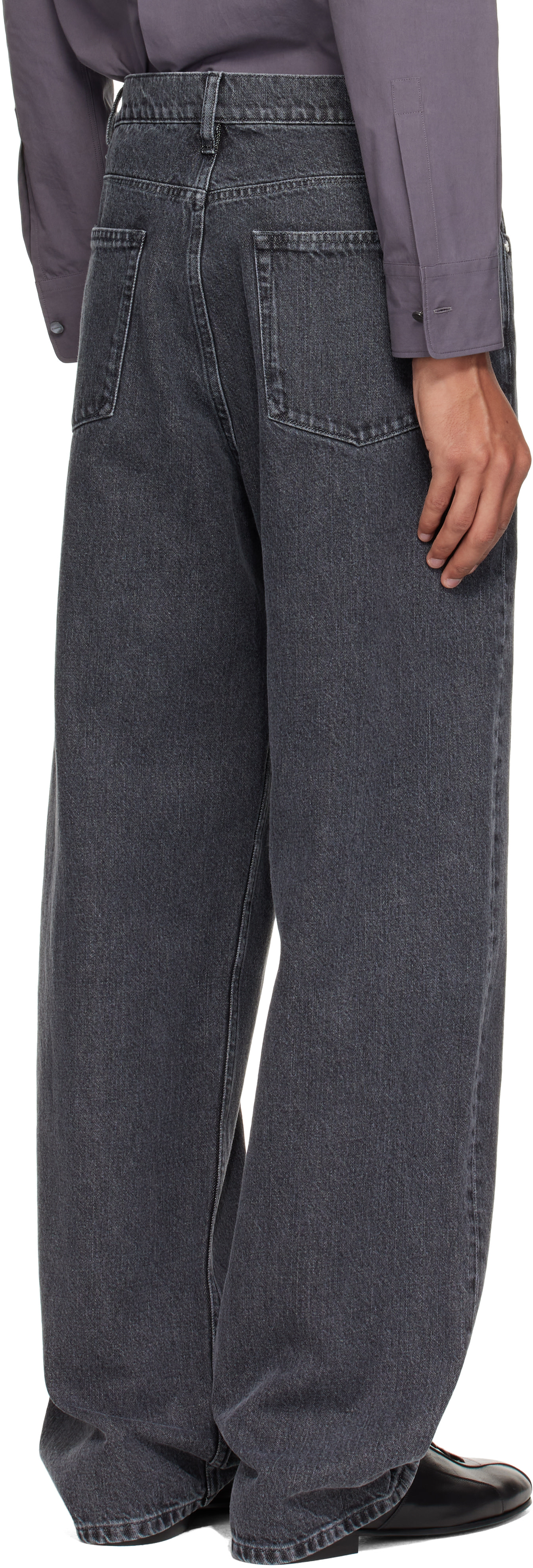 Jil Sander - Jean décontracté gris en denim léger