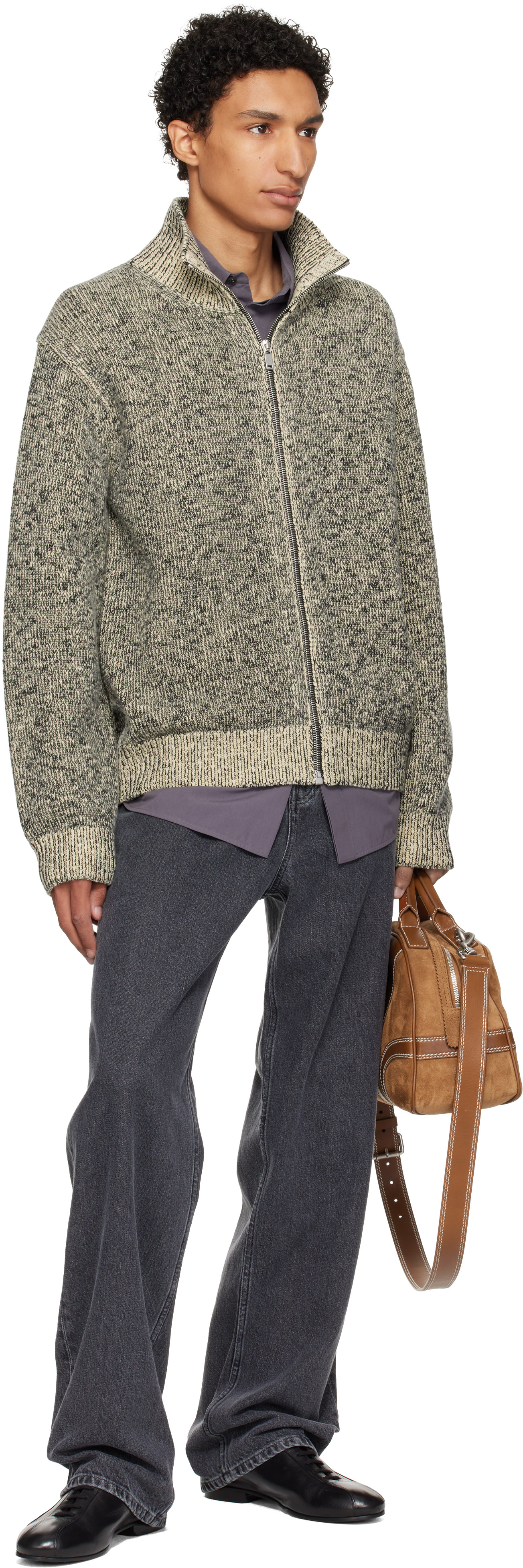 Jil Sander - Jean décontracté gris en denim léger