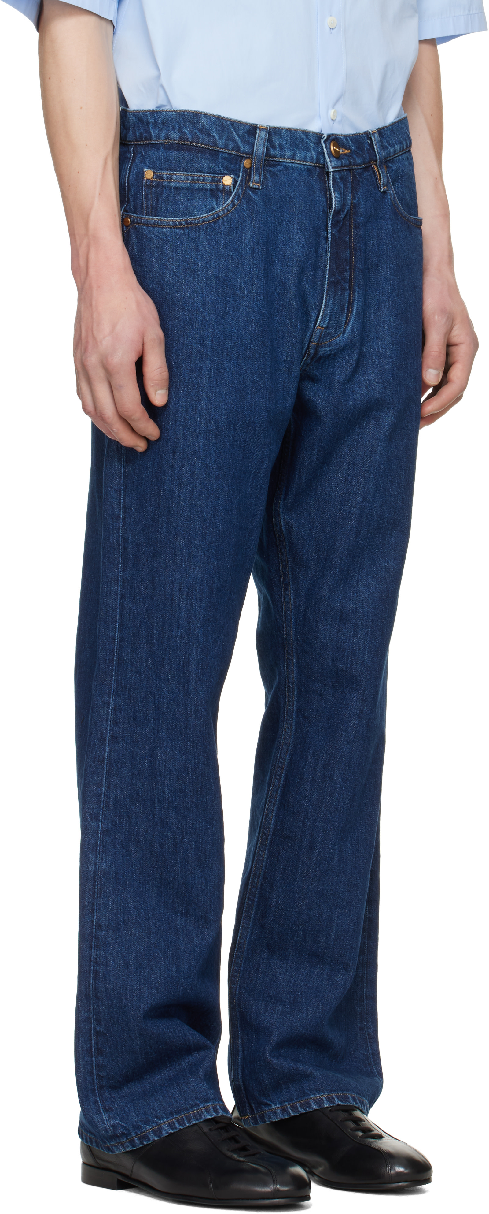 Jil Sander - Blue Regular Denim Jeans