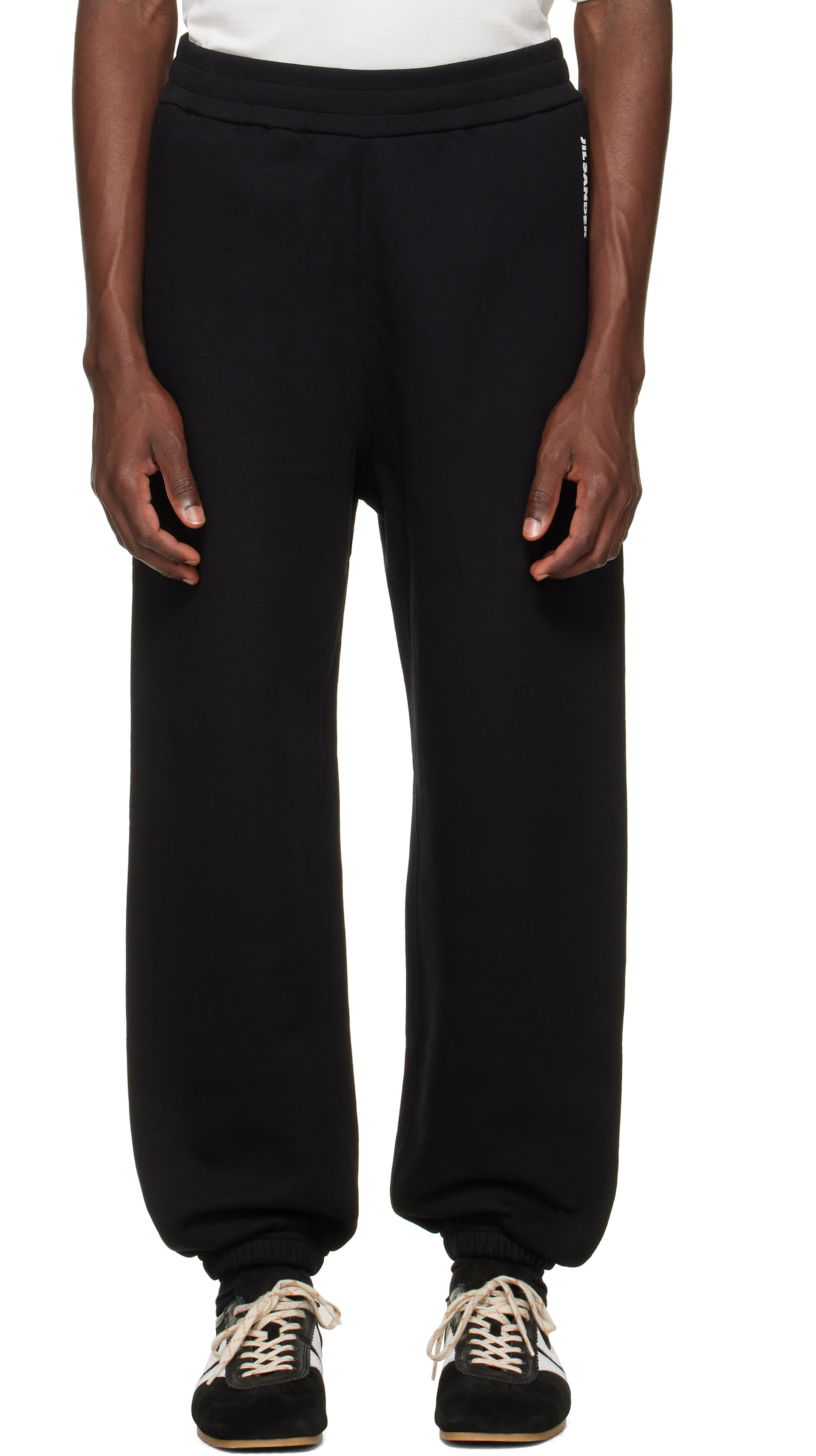 Jil Sander - Black Cotton Sweatpants
