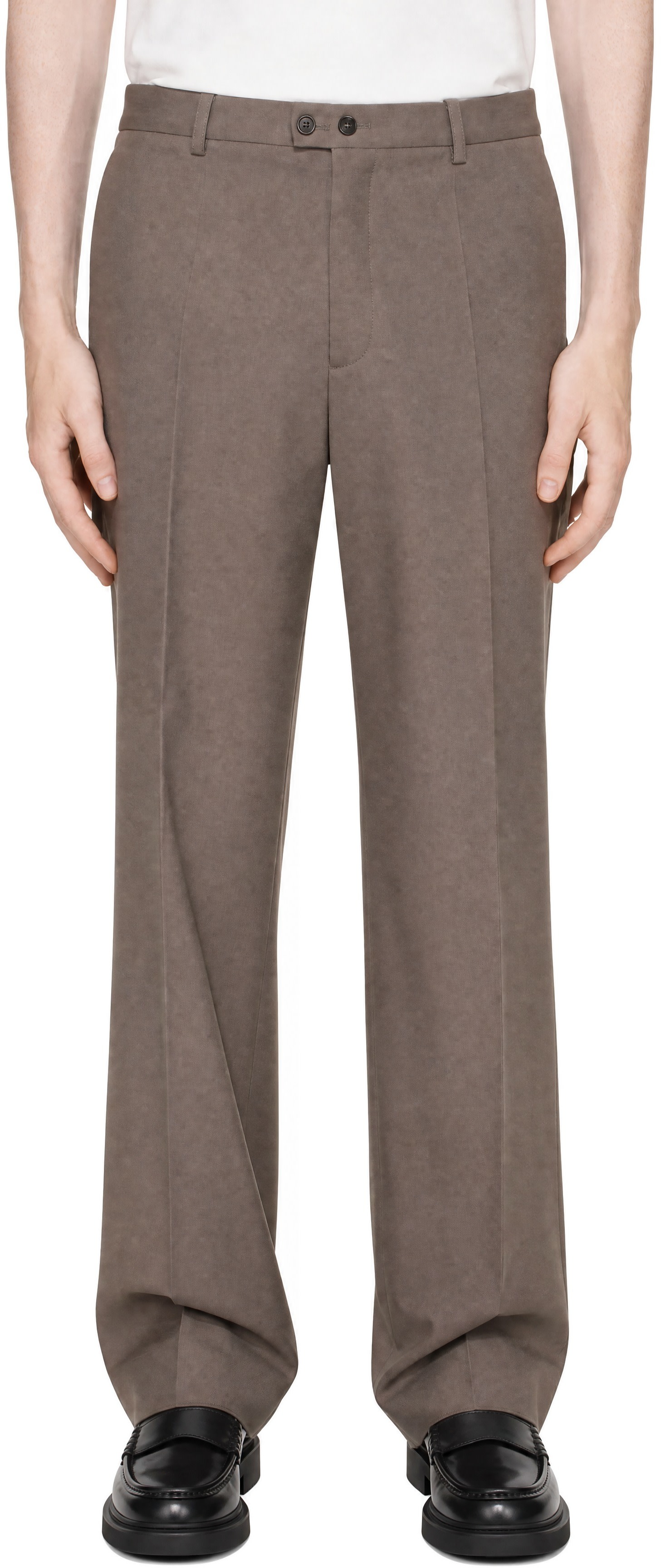 Jil Sander - Taupe Wool Trousers