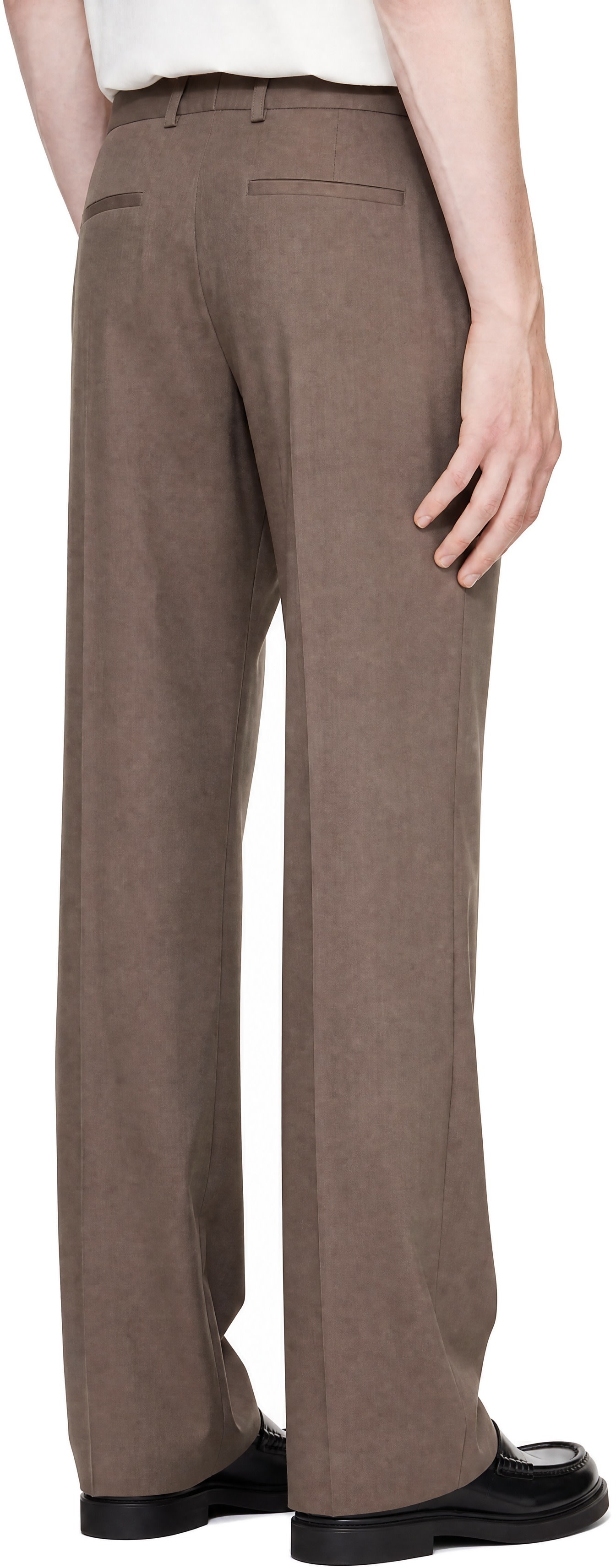 Jil Sander - Taupe Wool Trousers