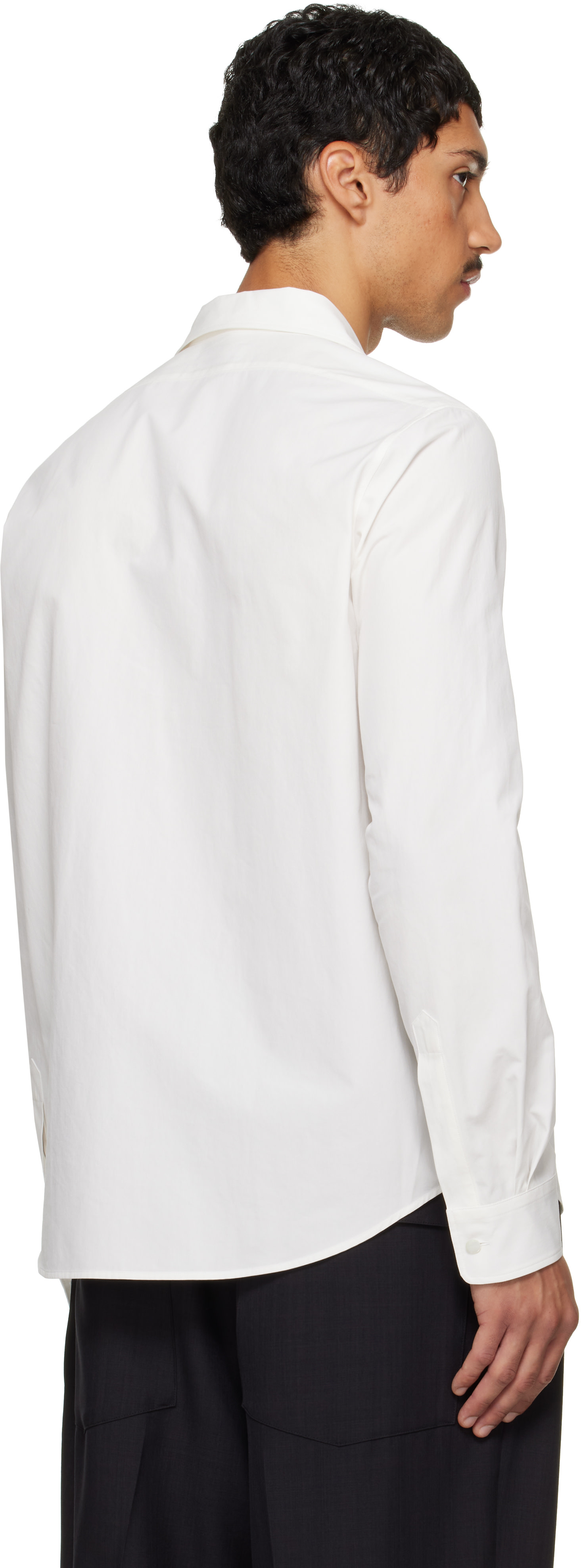 Jil Sander - Off-White Camp Collar Shirt