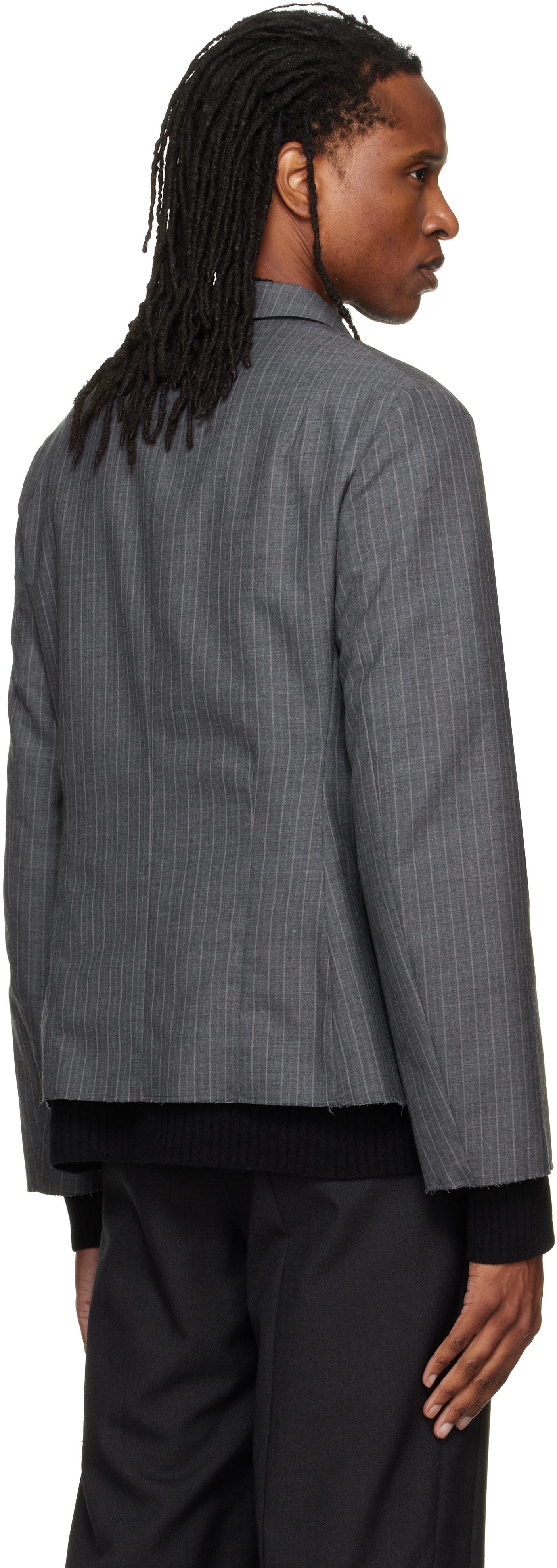 Jil Sander - Gray Wool Blazer