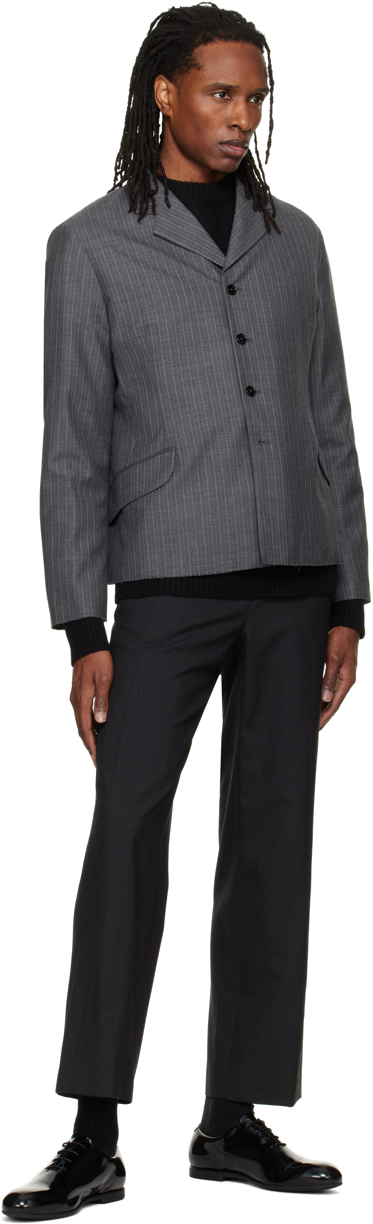 Jil Sander - Gray Wool Blazer