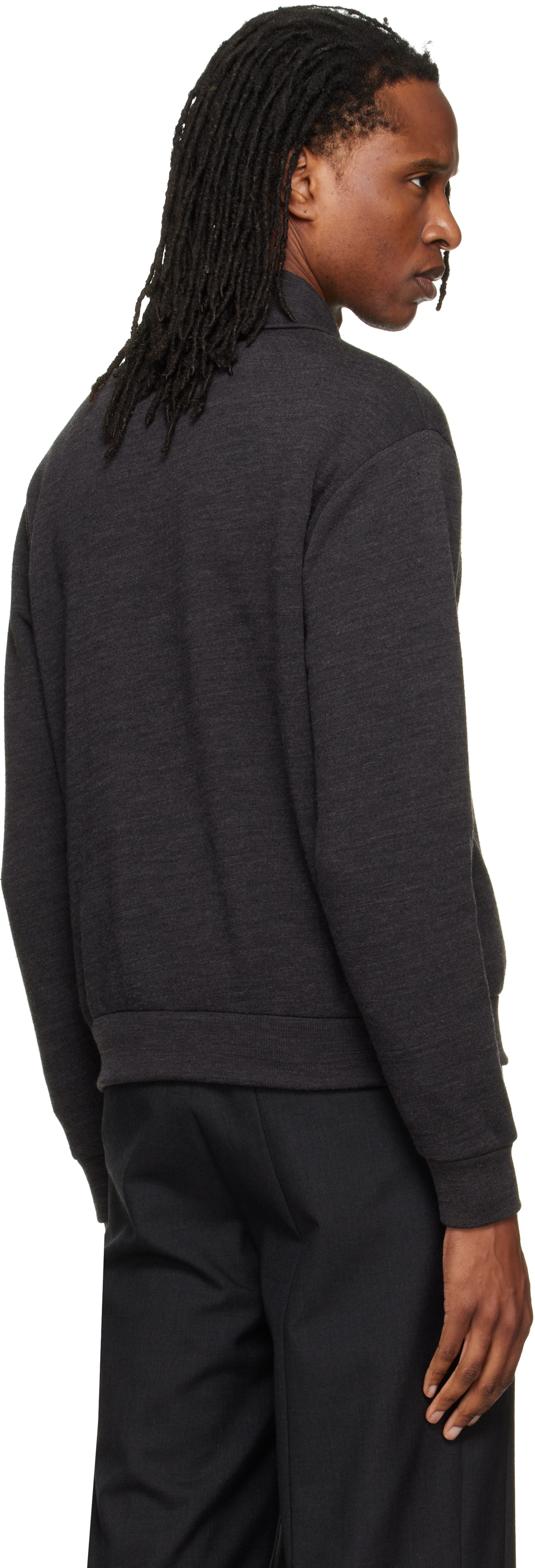Jil Sander - Gray Cotton Blend Polo