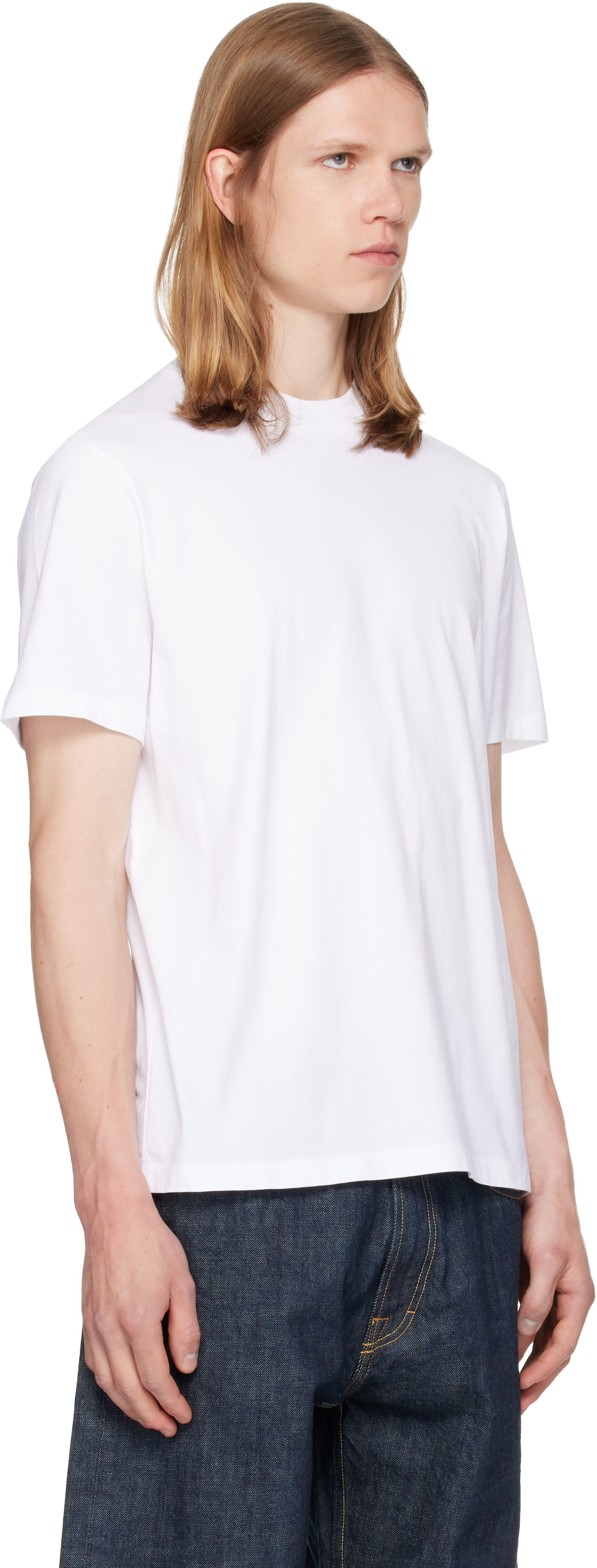 JIL SANDER ホワイト Tシャツ Sサイズ Jil Sander: White Crew-Neck T-shirt | SSENSE