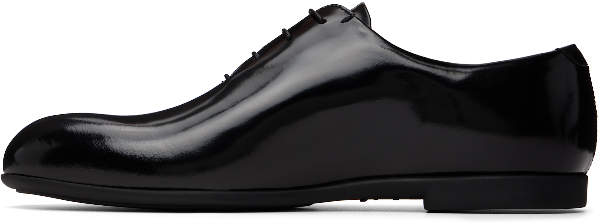 Jil Sander - Black Lace-Up Oxfords